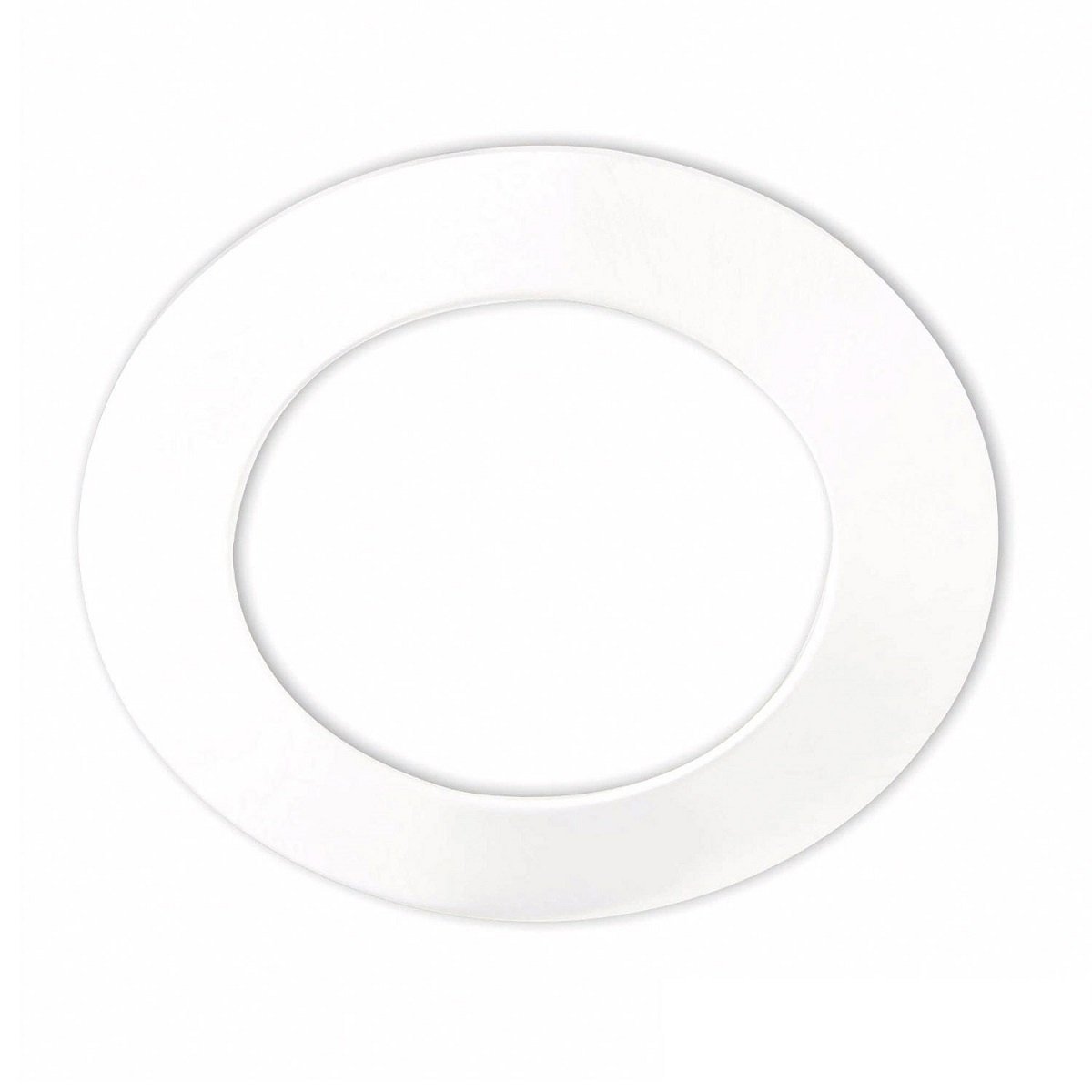 ISOLED 113336 Cover Aluminium rund wei� f�r Einbaustrahler Sys-90