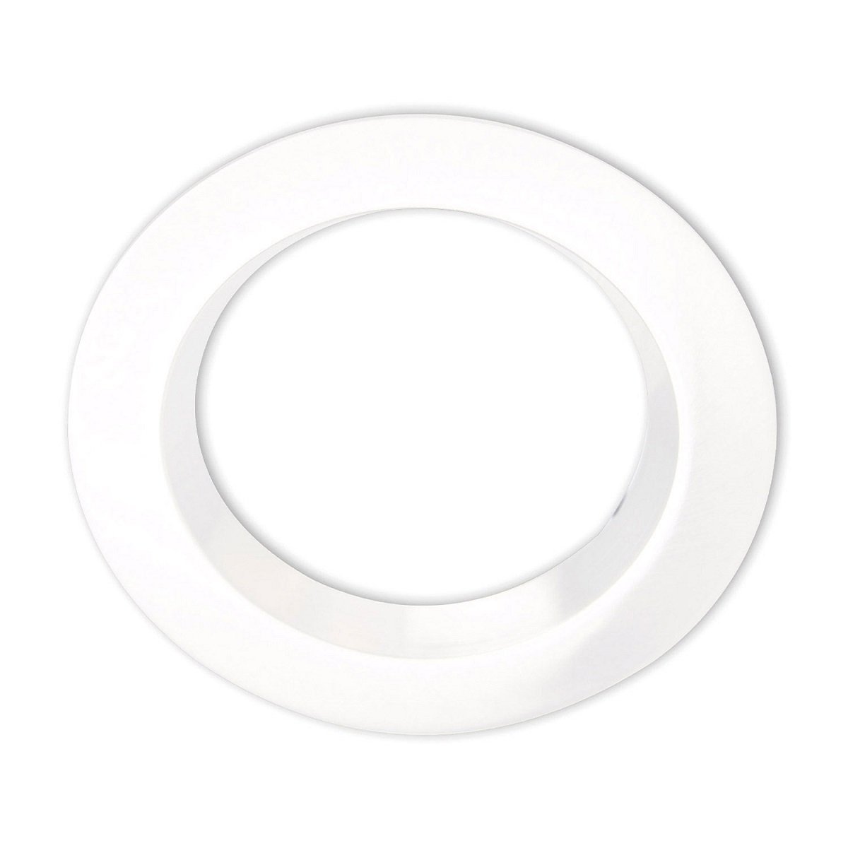 ISOLED 113356 Cover Aluminium rund wei� r�ckversetzt f�r Einbaustrahler Sys-90