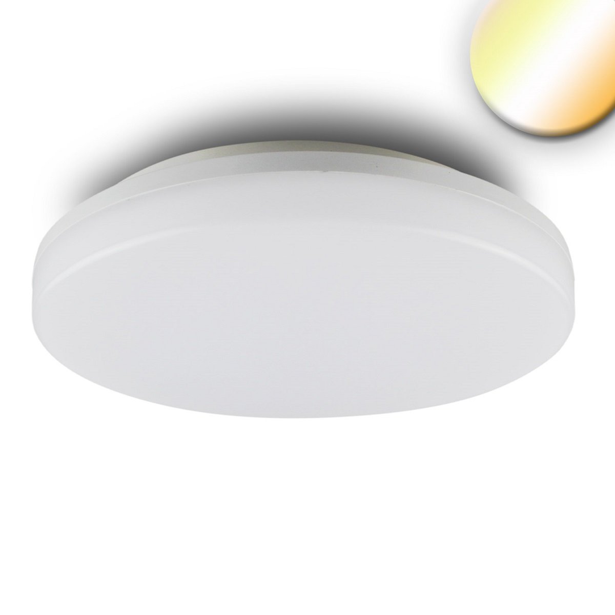 ISOLED 113707 LED Decken- und Wandleuchte mit Bewegungssensor 24W wei� 3000K