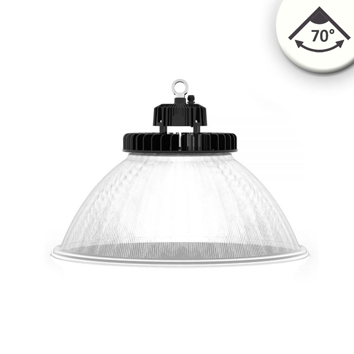 ISOLED 113733 LED Hallenleuchte FL PC-Reflektor 4000K 1-10V dimmbar