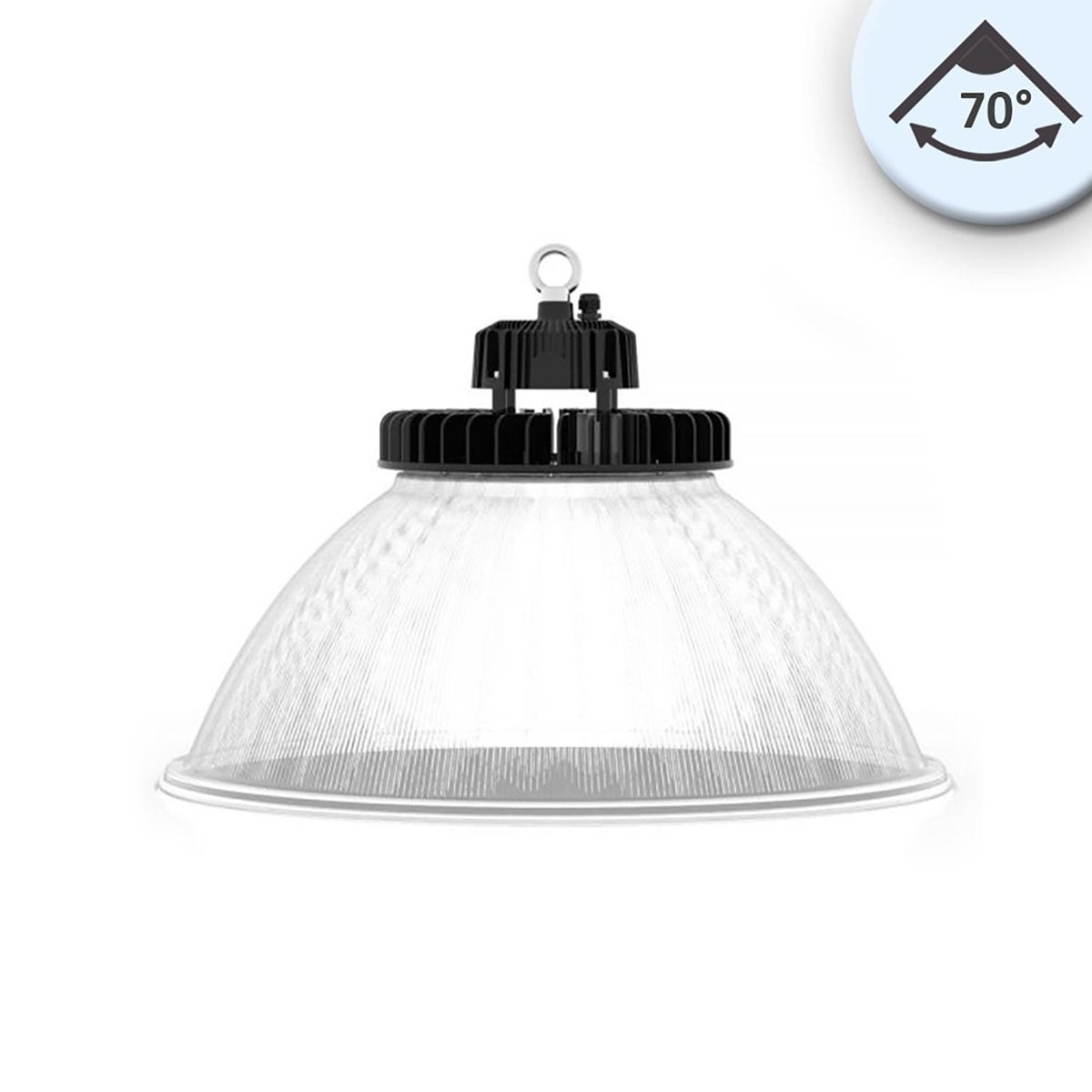 ISOLED 113735 LED Hallenleuchte FL PC-Reflektor 5700K 1-10V dimmbar