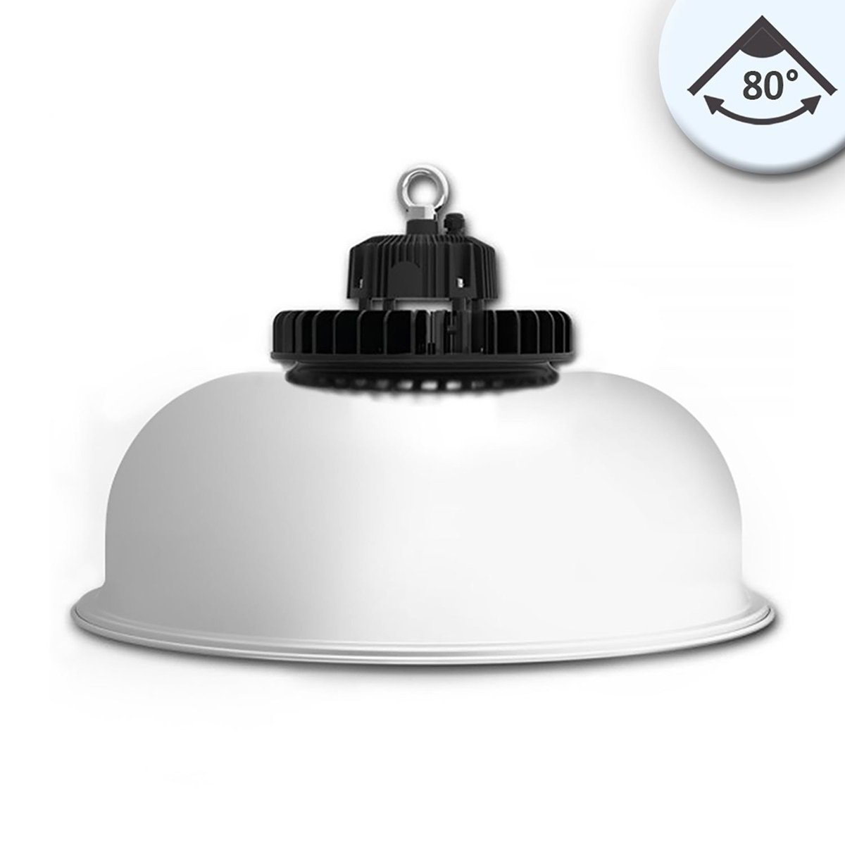 ISOLED 113736 LED Hallenleuchte FL Alu-Reflektor 5700K 1-10V dimmbar