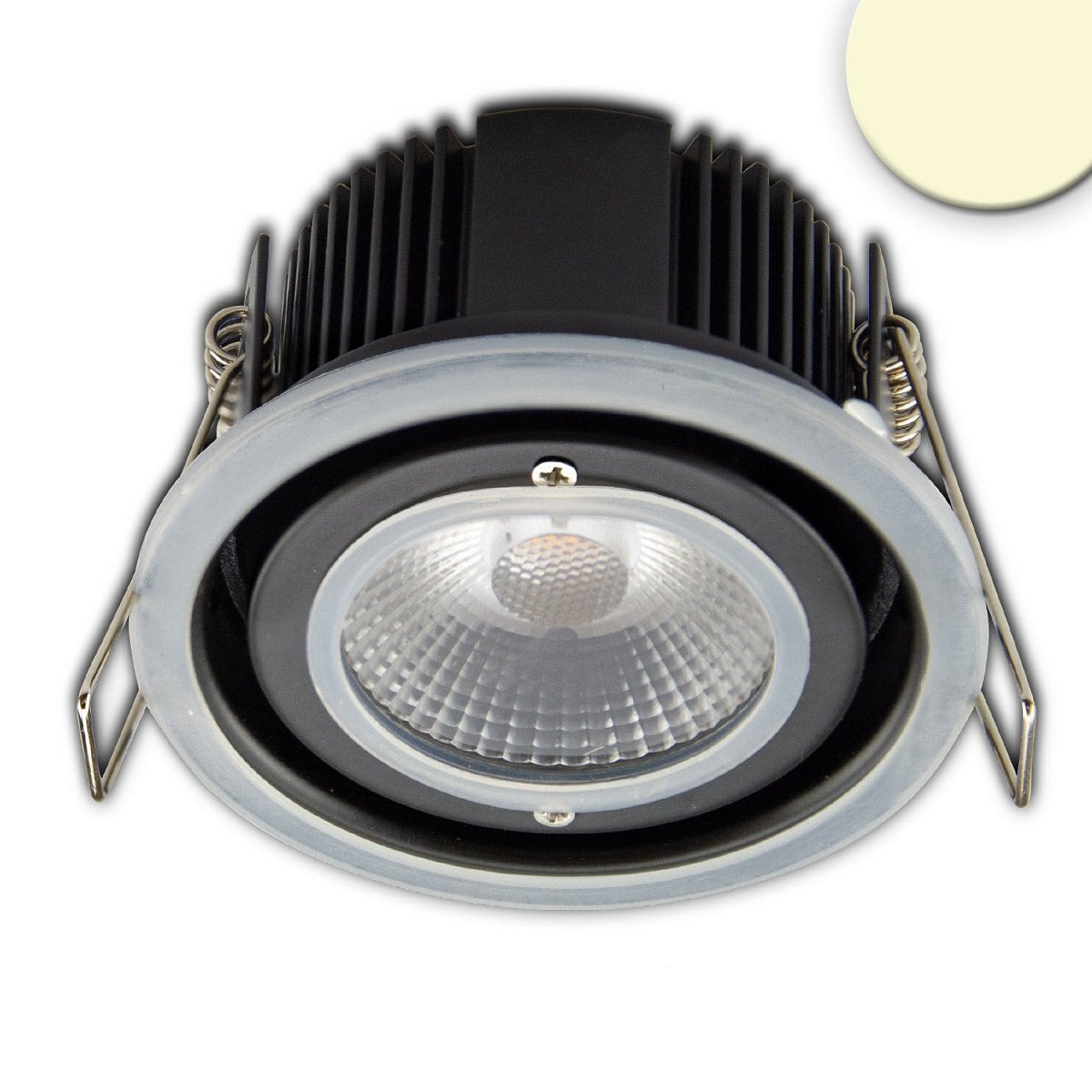 ISOLED 114139 LED Einbaustrahler Sys-68 10W IP65 3000K Dali dimmbar