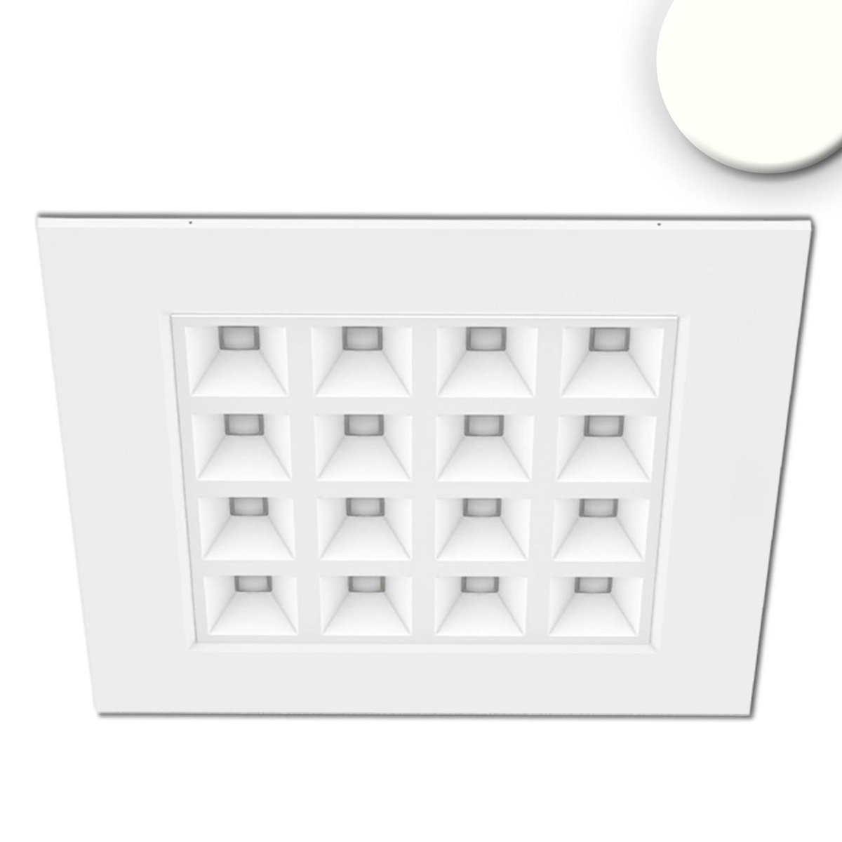 ISOLED 114188 LED Panel Line 625 UGR<16 3000K KNX dimmbar