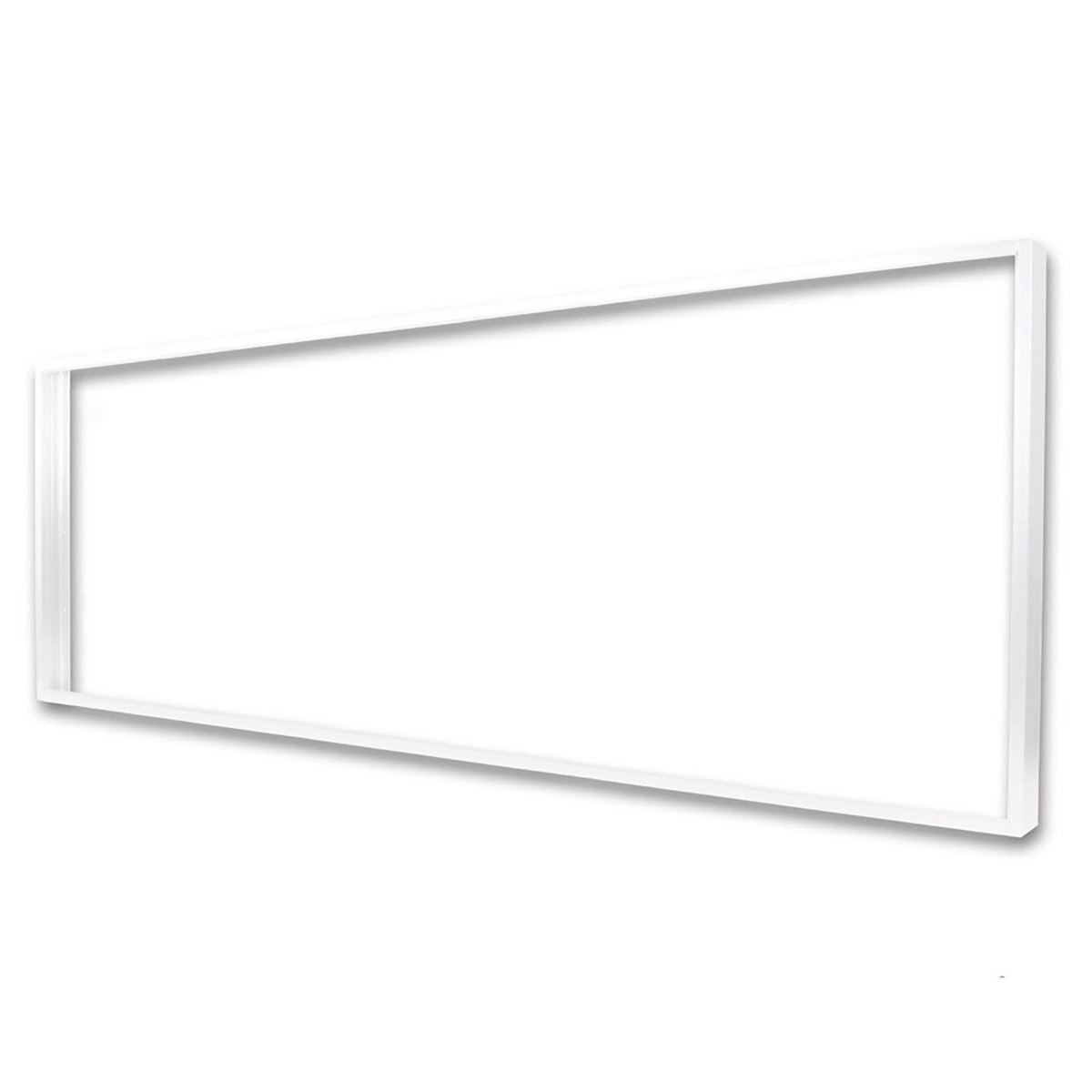 ISOLED 114608 LED Aufbaurahmen wei� RAL 9016 f�r LED Panel 300x1200