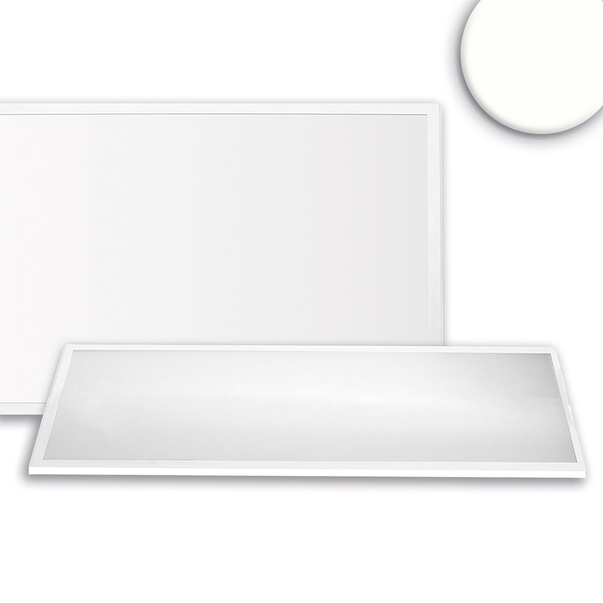 ISOLED 116033 LED Panel Professional Line UGR<19 RAL 9016 4000K dimmbar