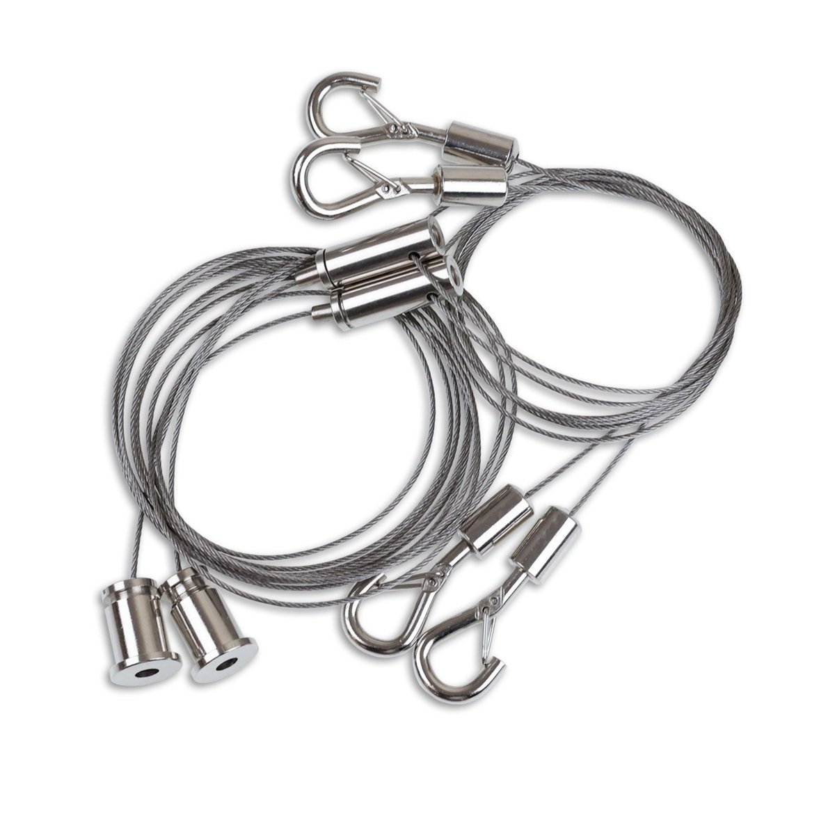 ISOLED 116408 Y-Seilabh�ngung (2 Stk) mit Karabiner