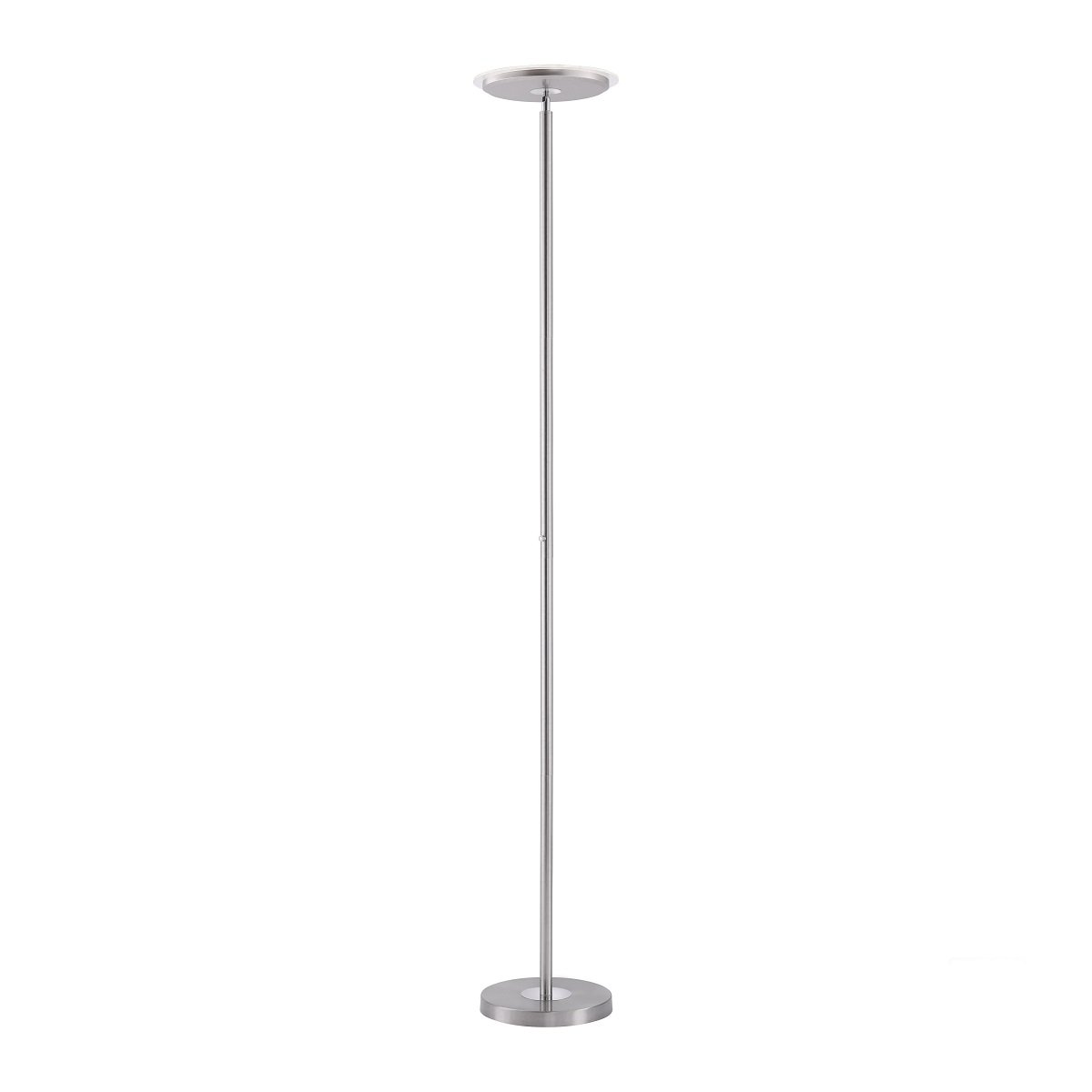 JUST LIGHT 11729-55 LED Stehleuchte Hans 3000K dimmbar Stahl