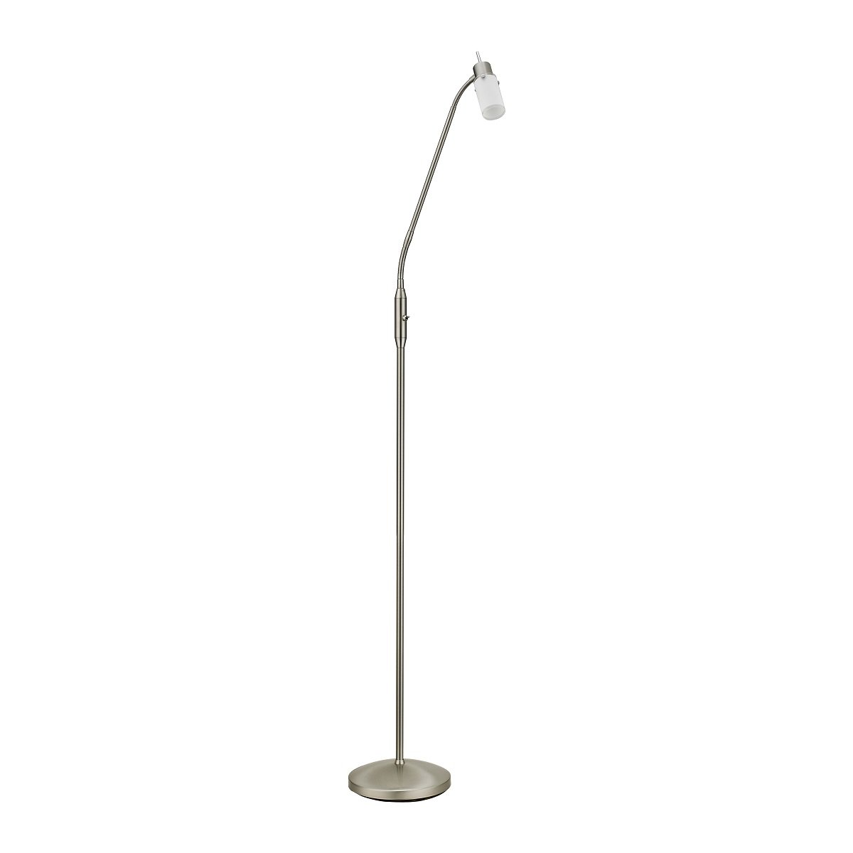 JUST LIGHT 11938-55 LED Stehleuchte 1-flammig 3000K GU10 Stahl