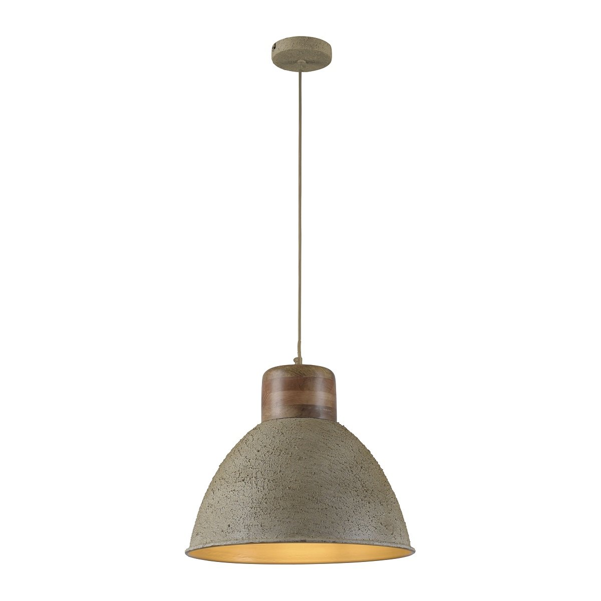 JUST LIGHT 11985-39 Pendelleuchte Samia E27 Beige Mangoholz