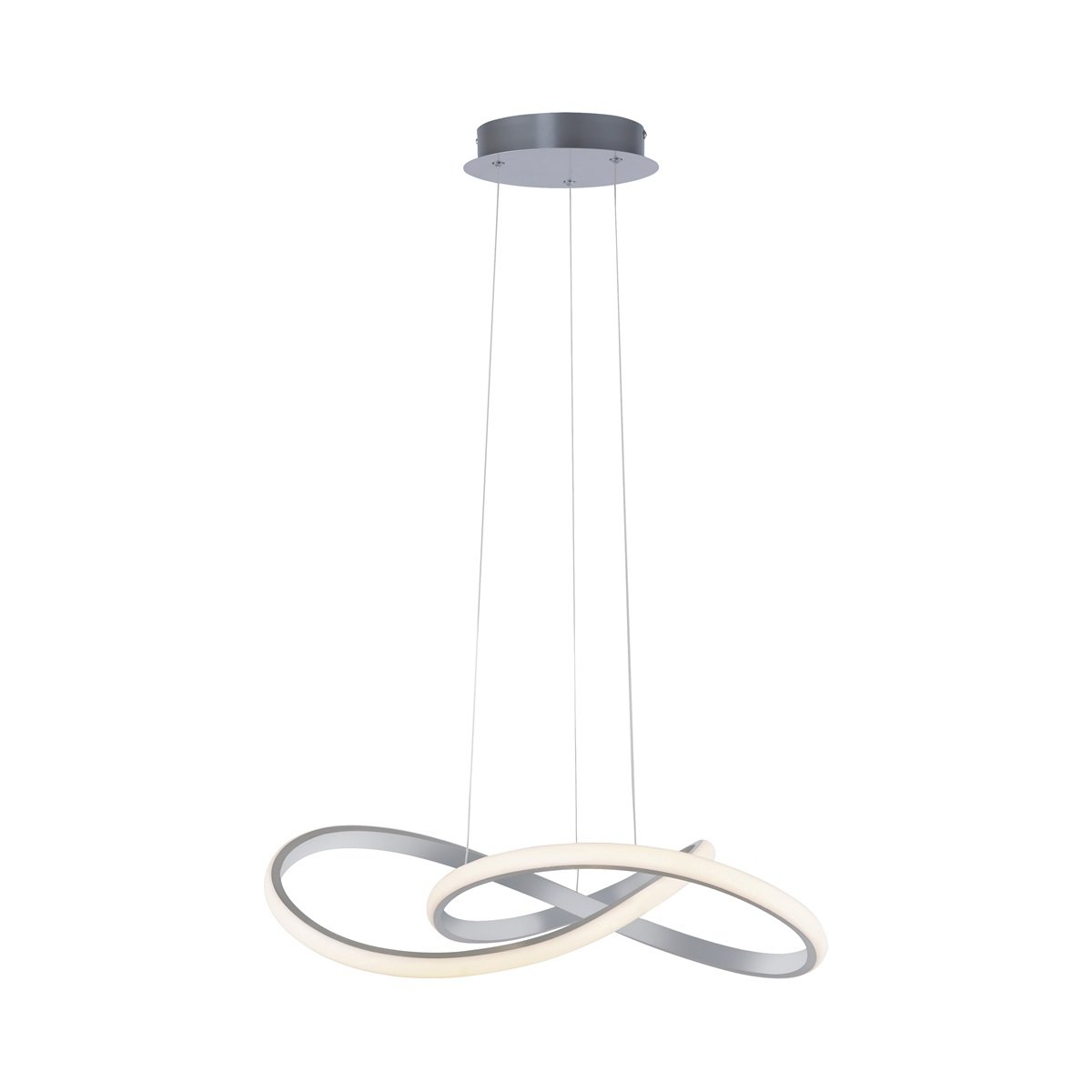 JUST LIGHT 15402-95  Maria LED Pendelleuchte aluminium 3-Step Dim 3000K