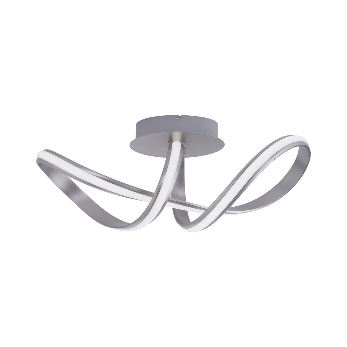 JUST LIGHT 18431-55 LOLAsmart MELINDA LED Deckenleuchte stahlfarben RGBW