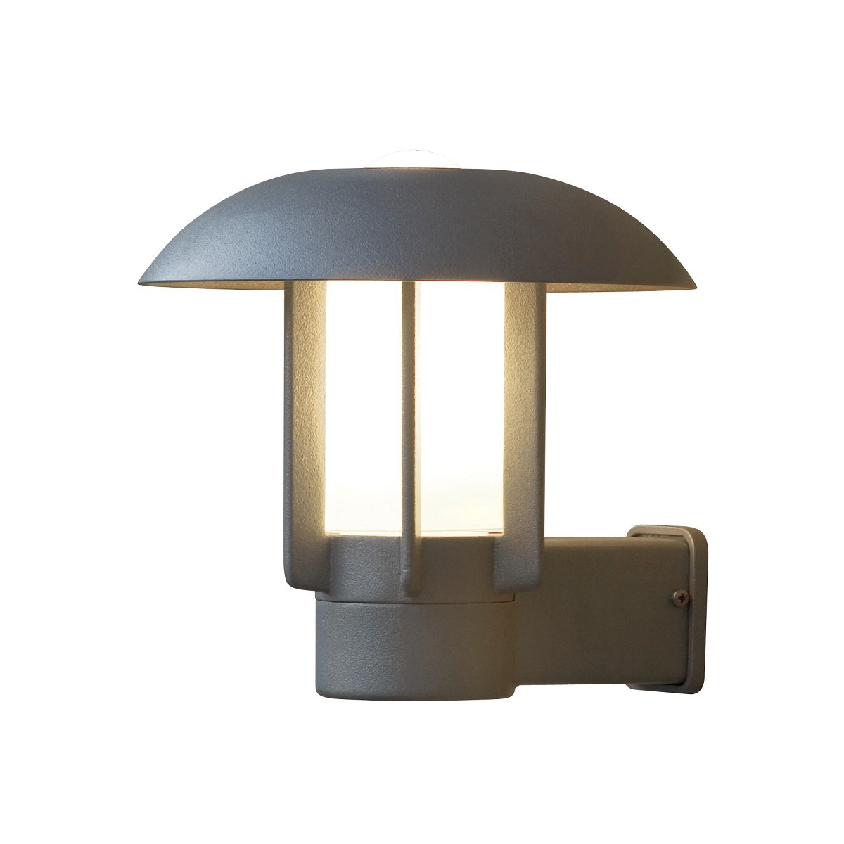 KONSTSMIDE 401-312 Wandleuchte Heimdal grau E27 IP44