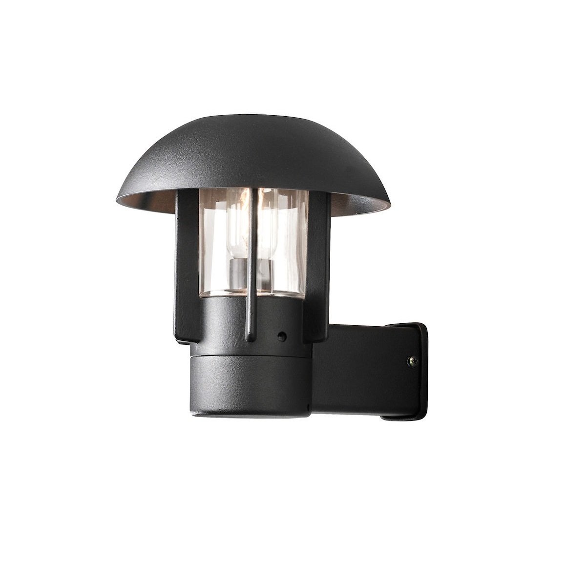 KONSTSMIDE 404-750 Wandleuchte Heimdal schwarz E27 stehend IP44