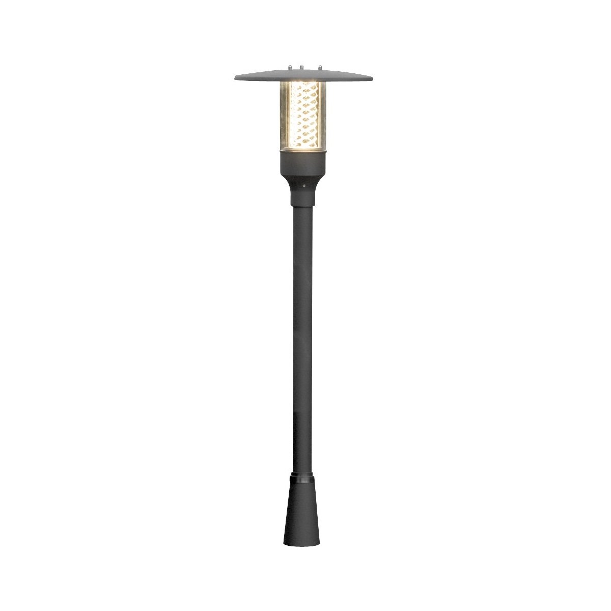 KONSTSMIDE 405-750 Gartenleuchte Nova schwarz GU10 118cm