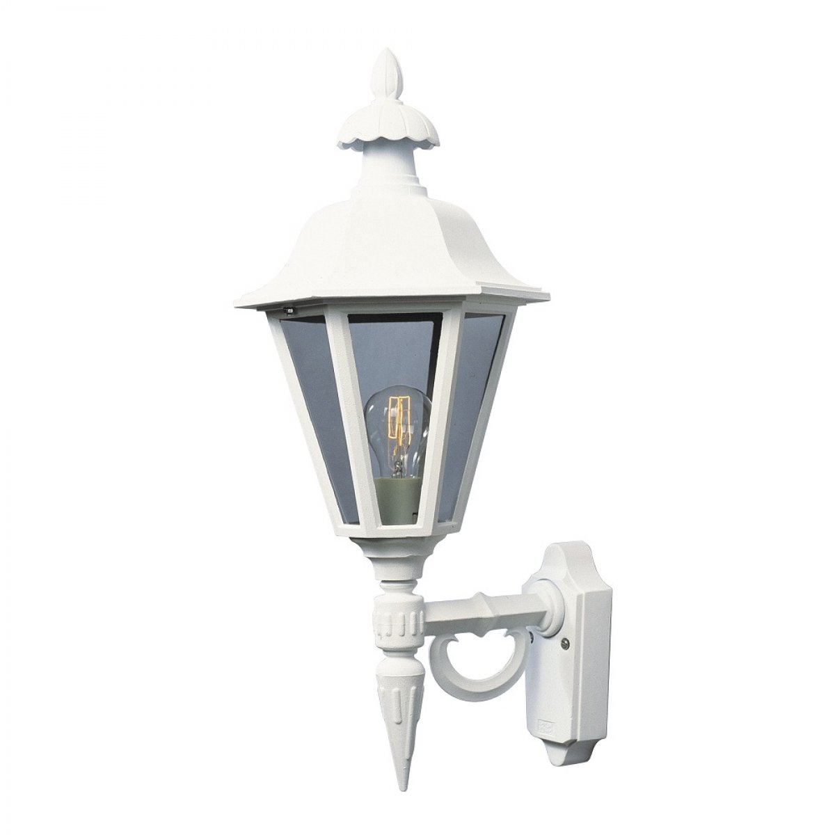 KONSTSMIDE 481-250 Wandleuchte Pallas wei� E27 stehend