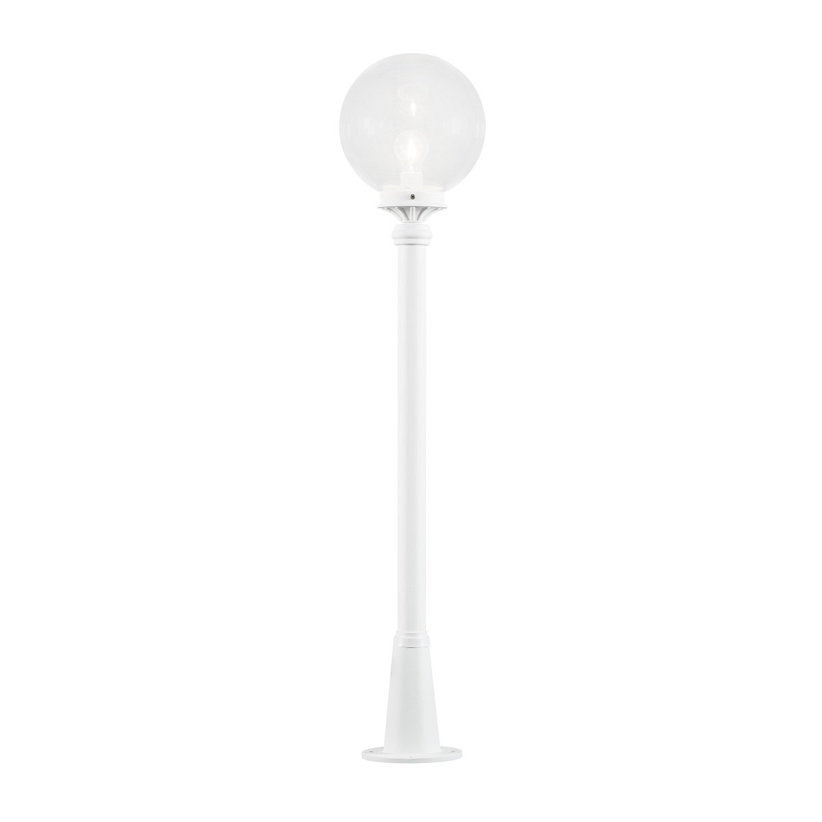 KONSTSMIDE 498-250 Wegeleuchte Orion wei� E27 IP44 118cm