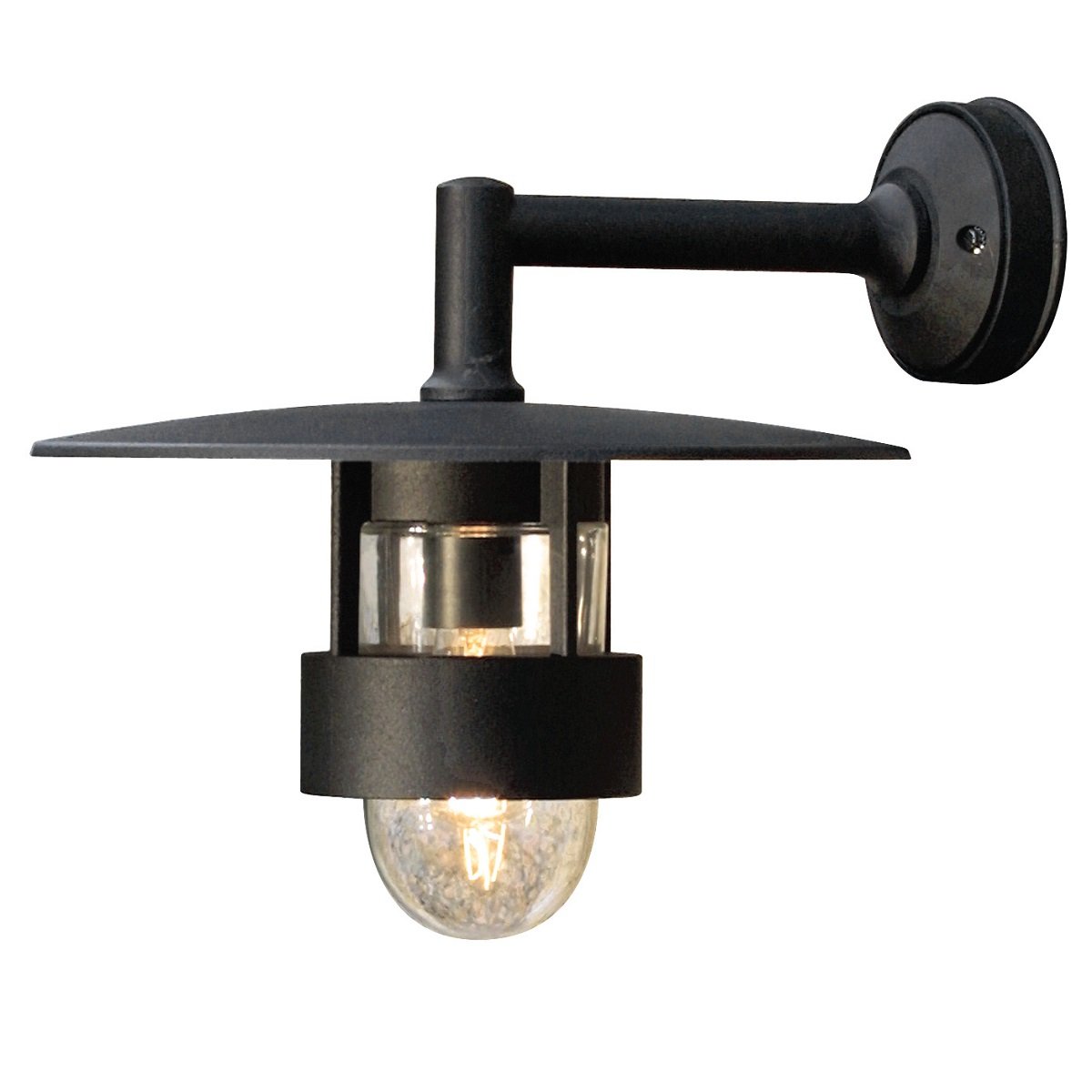 KONSTSMIDE 504-750 Wandleuchte Freja schwarz E27 abw�rts