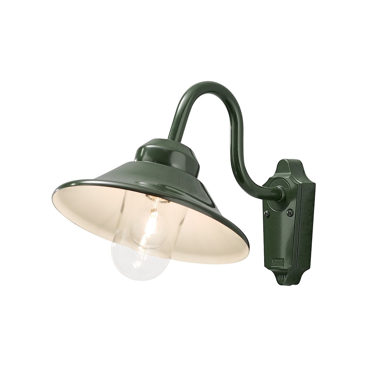 KONSTSMIDE 556-600 Wandleuchte Vega gr�n E27 IP23