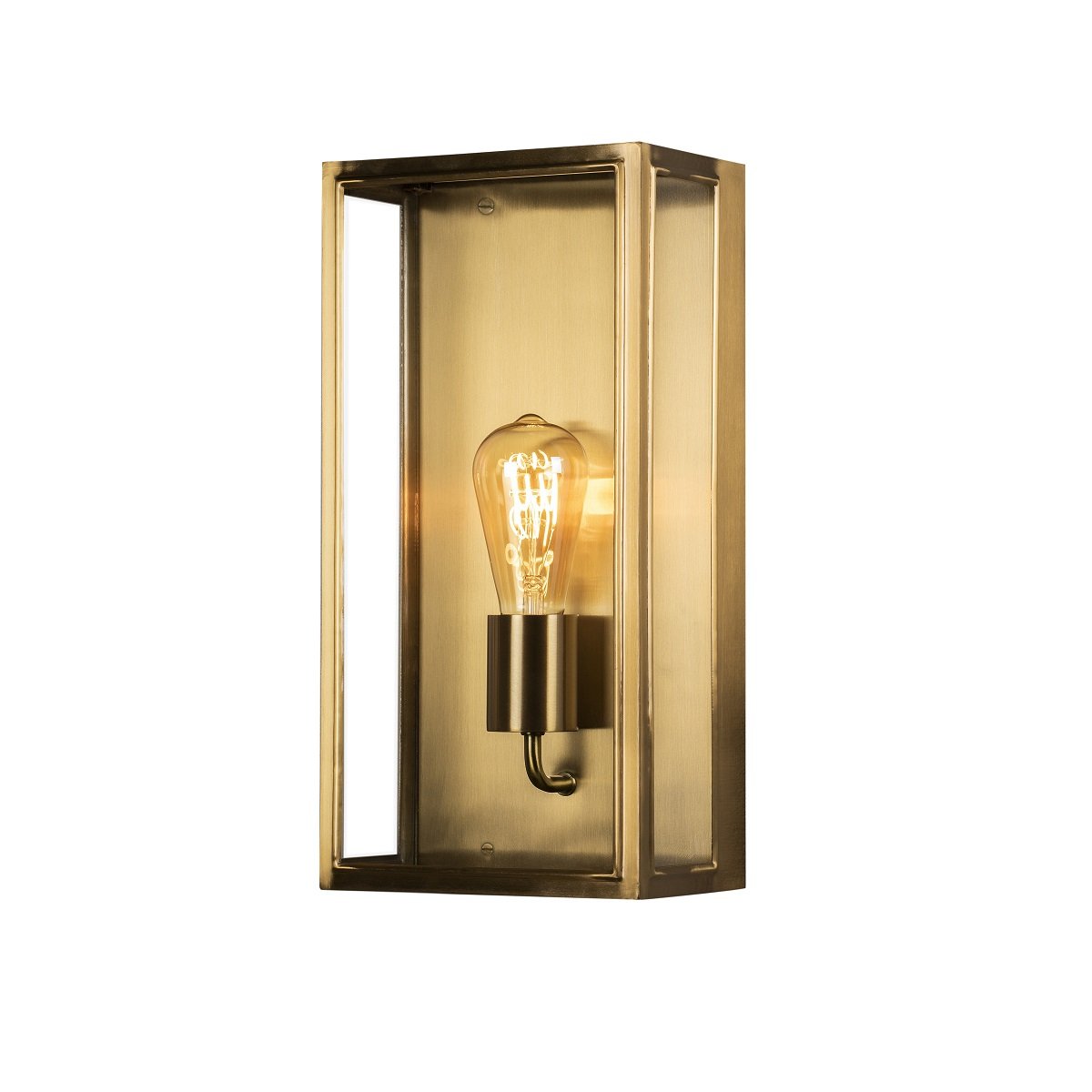 KONSTSMIDE 7349-800 Aussenwandleuchte Carpi gro� E27 messing IP44