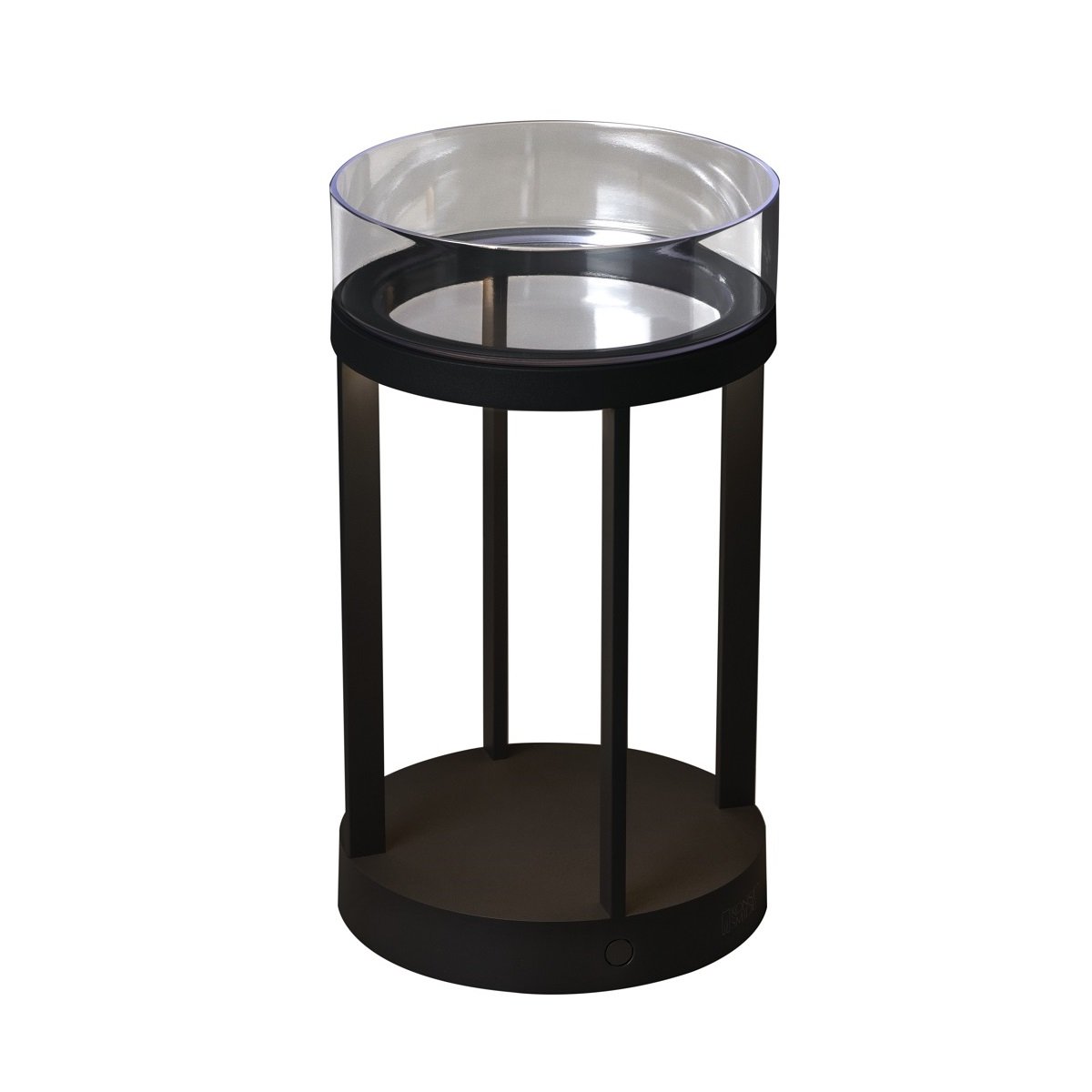 KONSTSMIDE 7821-750 USB Laterne Chieti schwarz 25cm dimmbar