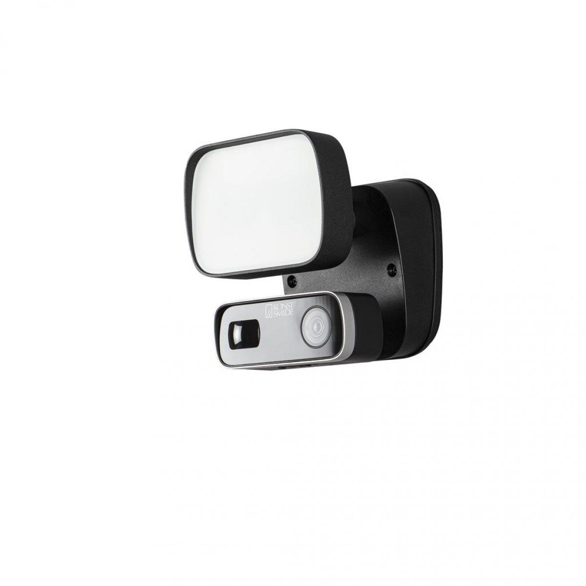 KONSTSMIDE 7867-750 Smartlight Leuchte 10W mit Kamera und Bewegungssensor schwarz IP54