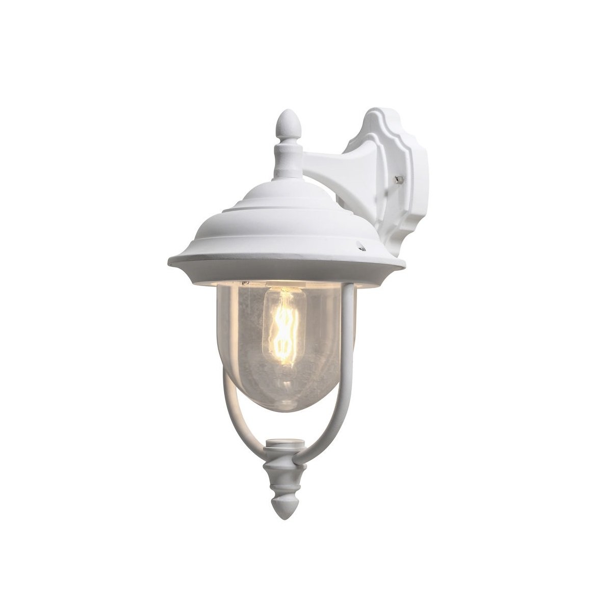 KONSTSMIDE No. 7222-250 Aussenwandleuchte Parma Alu Wei� Matt
