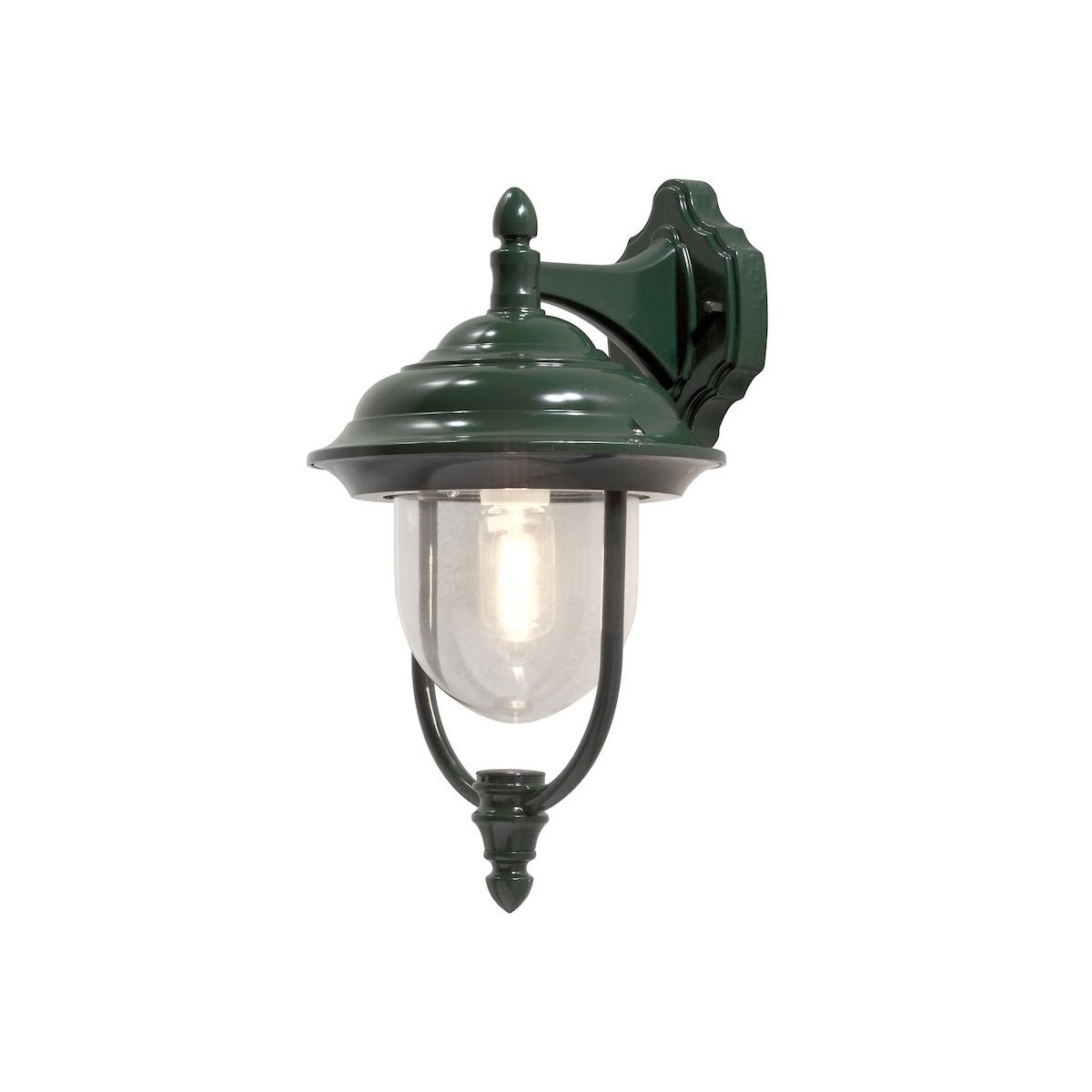 KONSTSMIDE No. 7222-600 Aussenwandleuchte Parma Alu Gr�n
