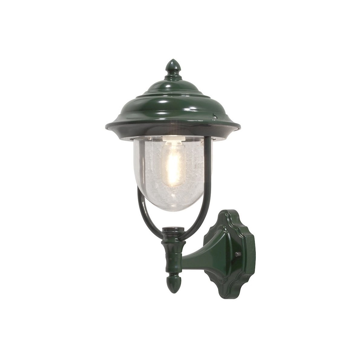 KONSTSMIDE No. 7223-600 Aussenwandleuchte Parma  Alu Gr�n