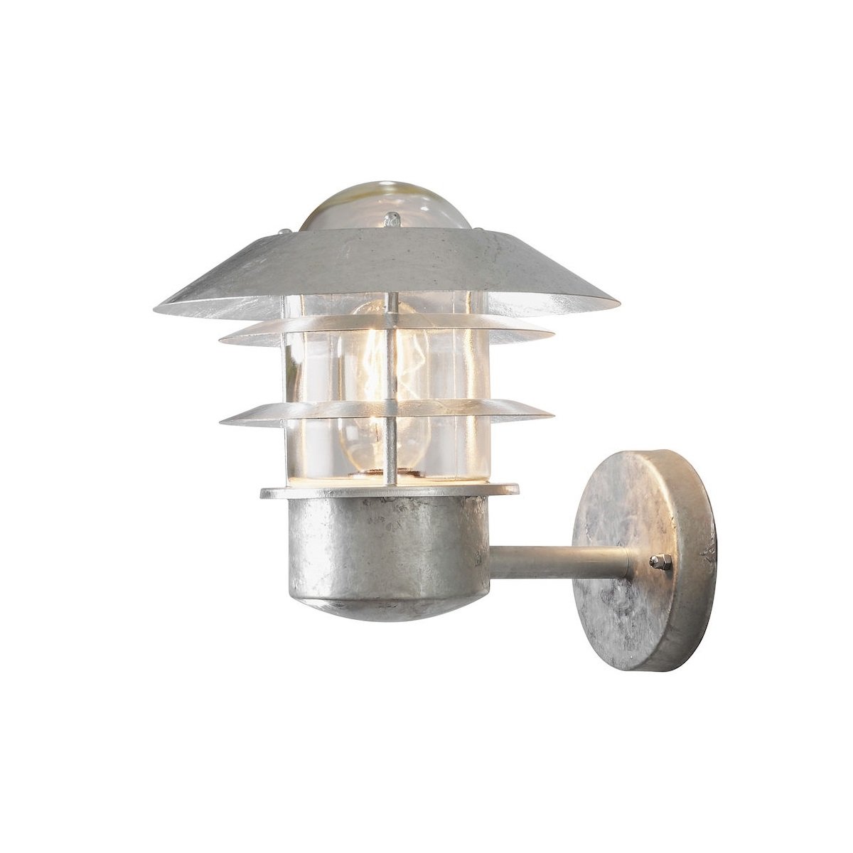 KONSTSMIDE No. 7303-320 Aussenwandleuchte Modena Galvanisiert IP44