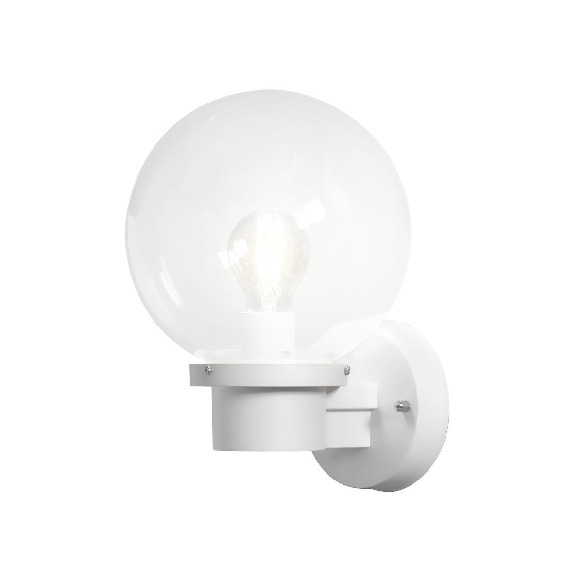 KONSTSMIDE No. 7335-250 Aussenwandleuchte Nemi 1-flammig E27 Wei�