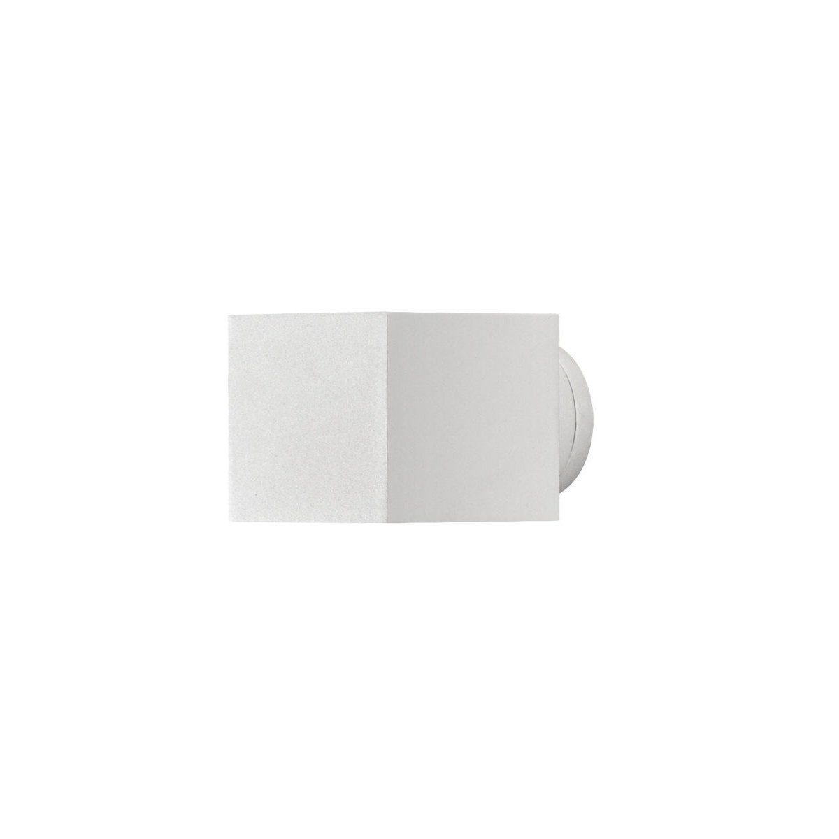KONSTSMIDE No. 7341-250 Aussenwandleuchte Modena square 1-flammig G9 wei� IP44