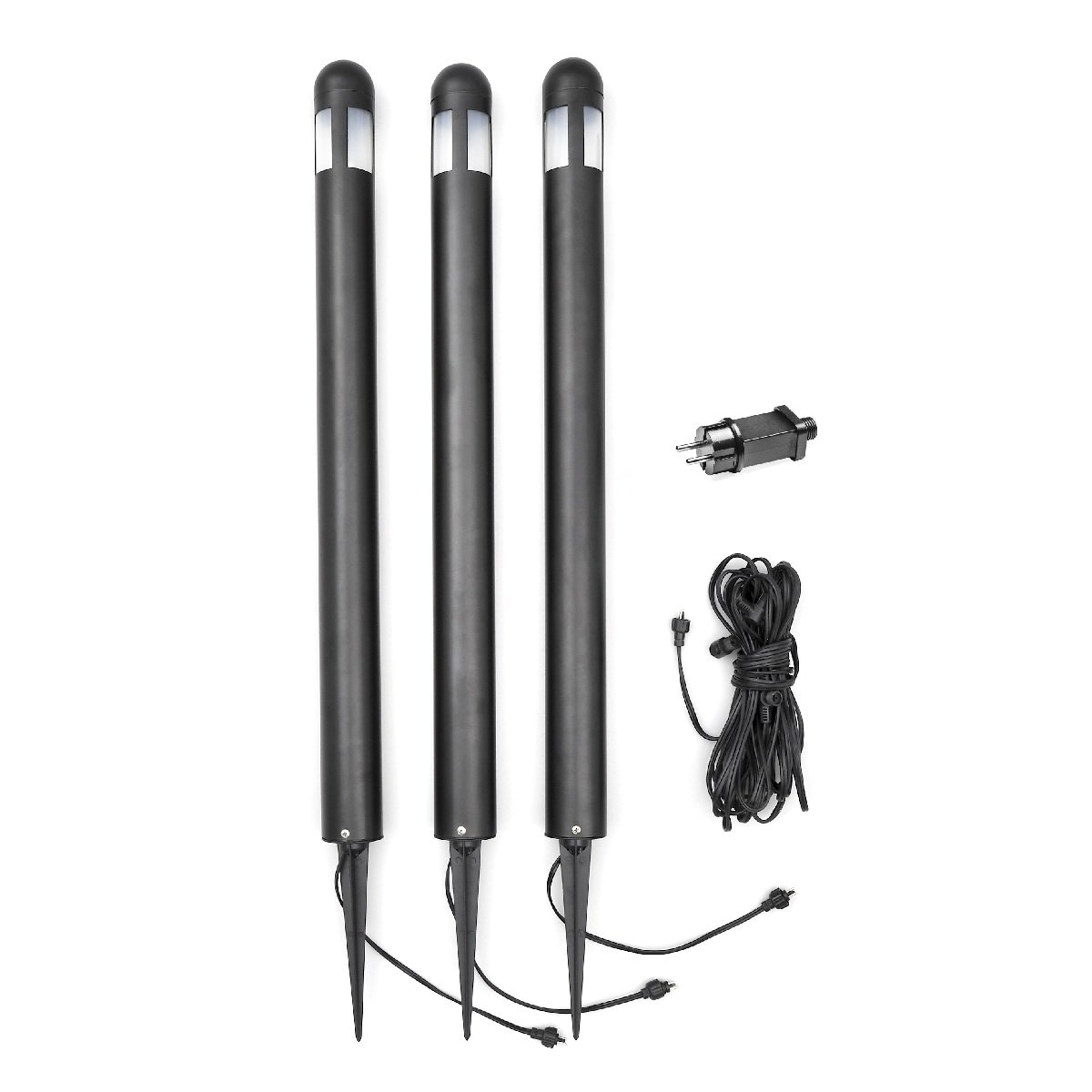 KONSTSMIDE No. 7452-750 Outdoor Erdspie�leuchten Amalfi High Power LED 3er-Set 3000K