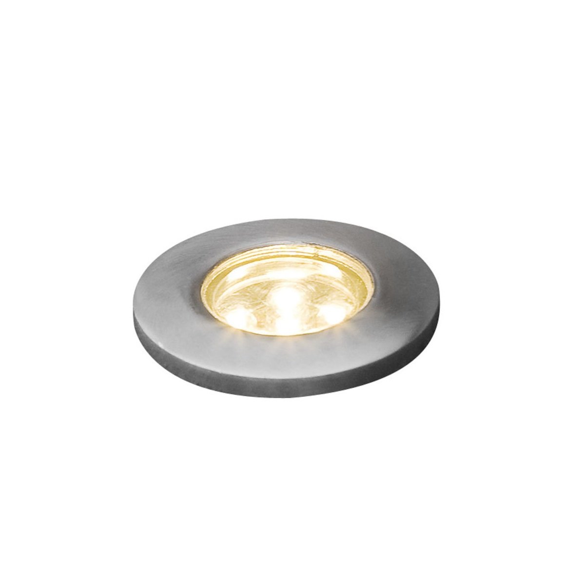 KONSTSMIDE No. 7468-000 Outdoor Mini LED Bodenspots 3tlg. Erweiterungsset Edelstahl