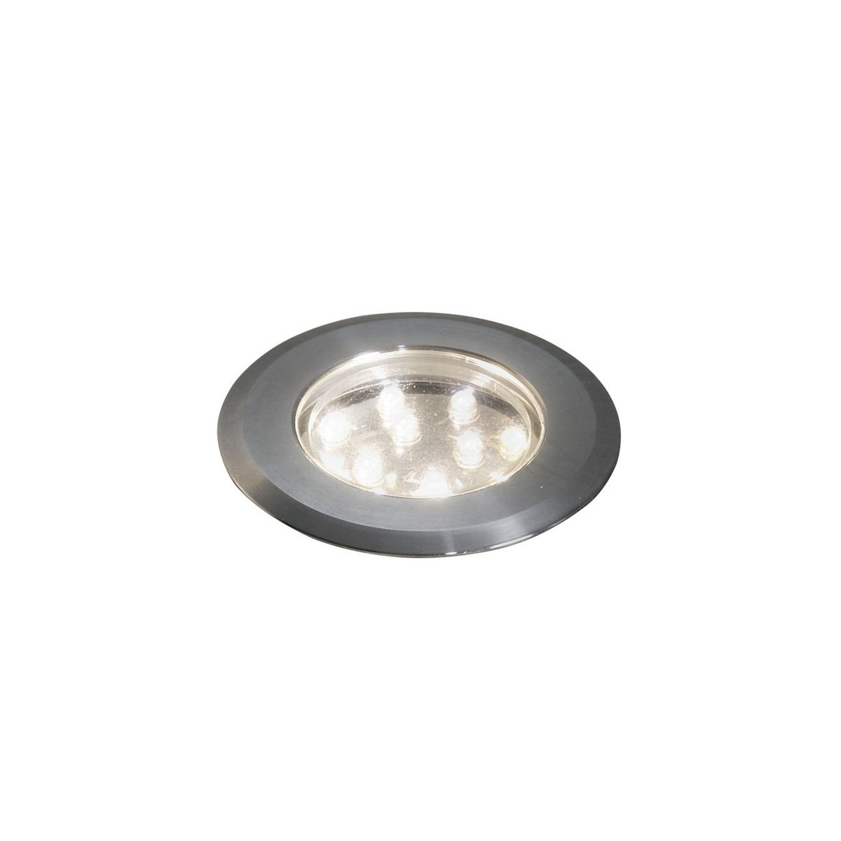 KONSTSMIDE No. 7469-000 Outdoor Mini LED Bodenspots 3tlg. Erweiterungsset Edelstahl
