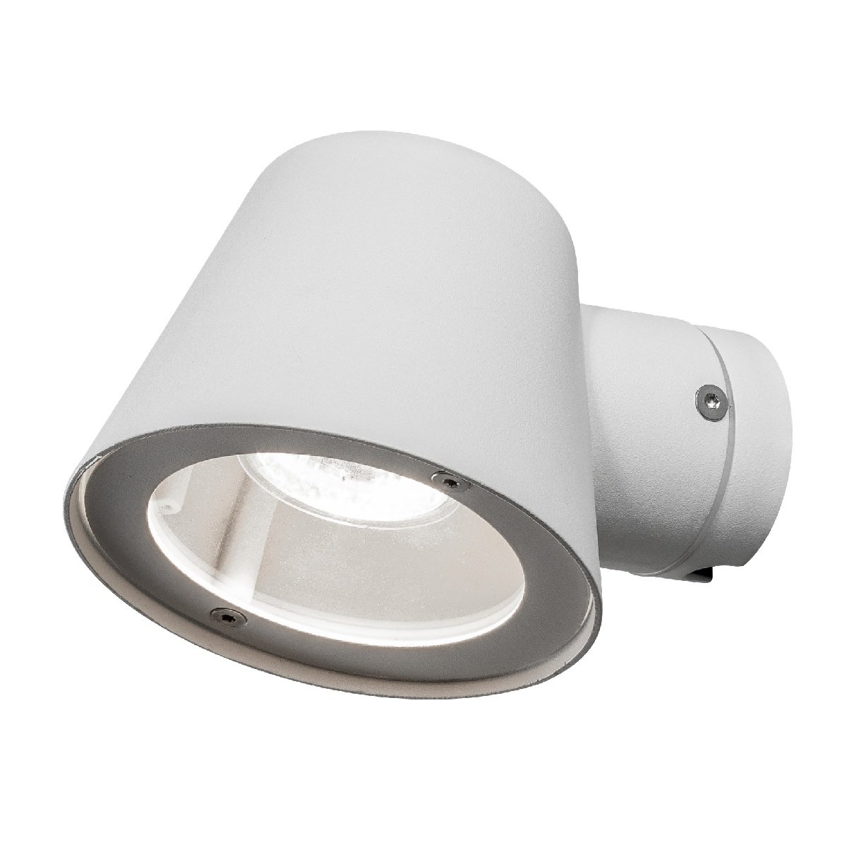 KONSTSMIDE No. 7523-250 Aussenwandleuchte Trieste 1-flammig GU10 wei� IP44