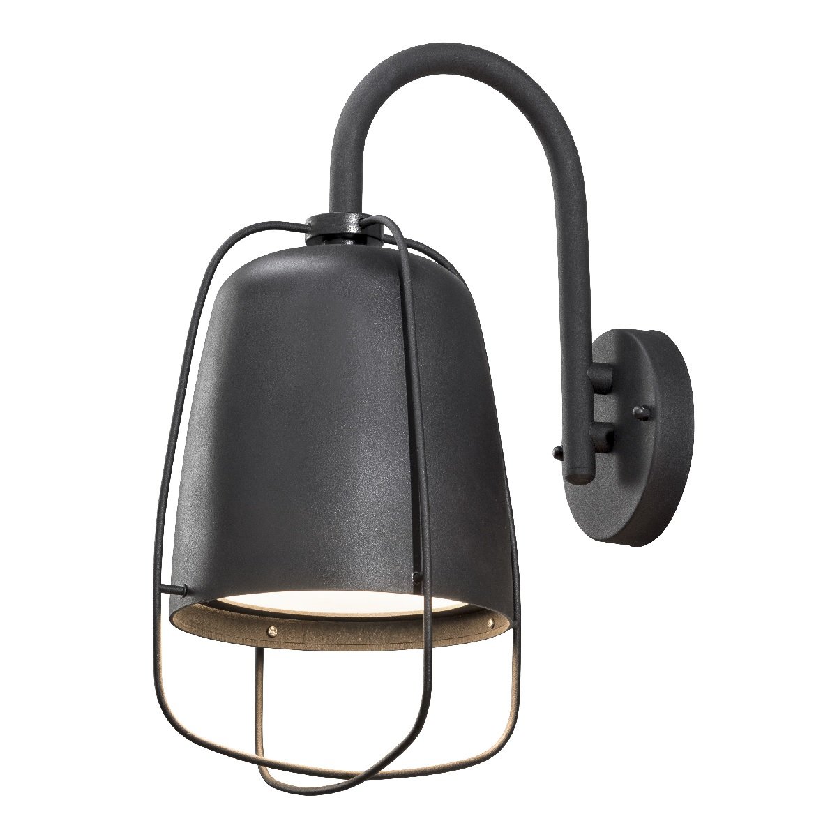 KONSTSMIDE No. 7526-750 Aussenwandleuchte Perugia Alu Schwarz