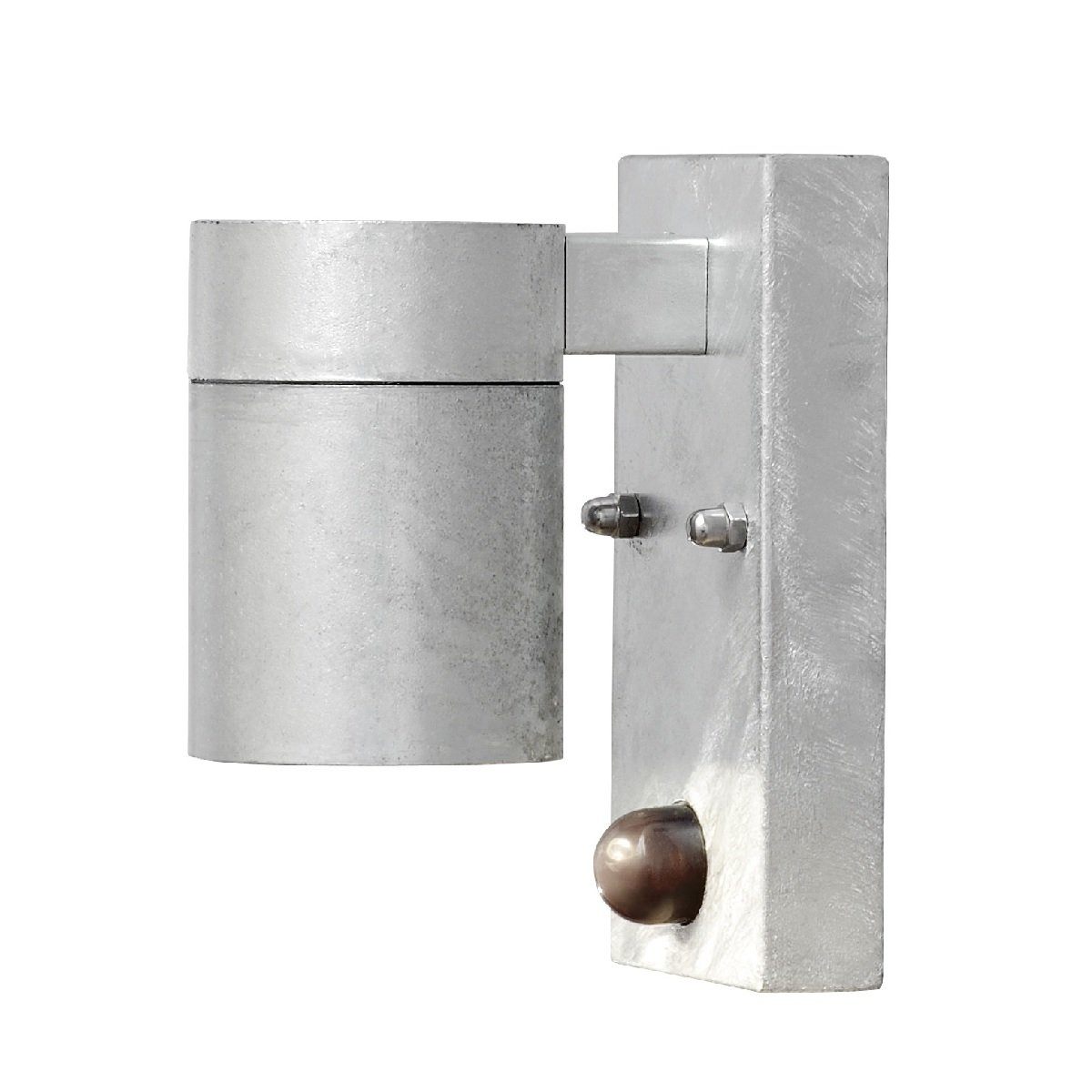 KONSTSMIDE No. 7541-320 Aussenwandleuchte Modena 1 x GU10 Stahl galvanisiert IP44 Sensor