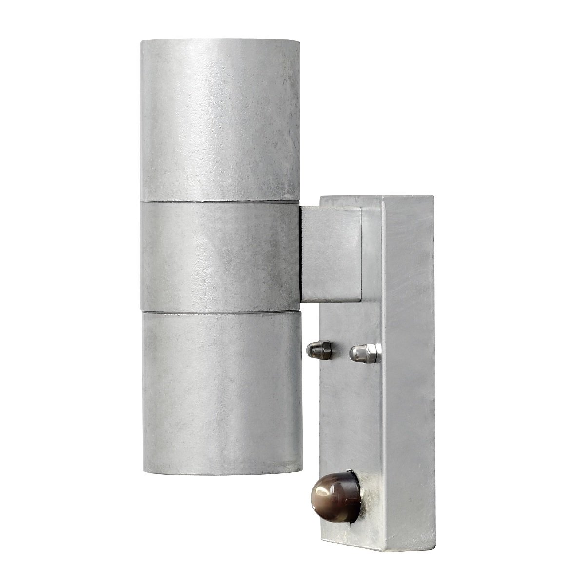 KONSTSMIDE No. 7542-320 Aussenwandleuchte Modena 2 x GU10 Stahl galvanisiert IP44 Sensor