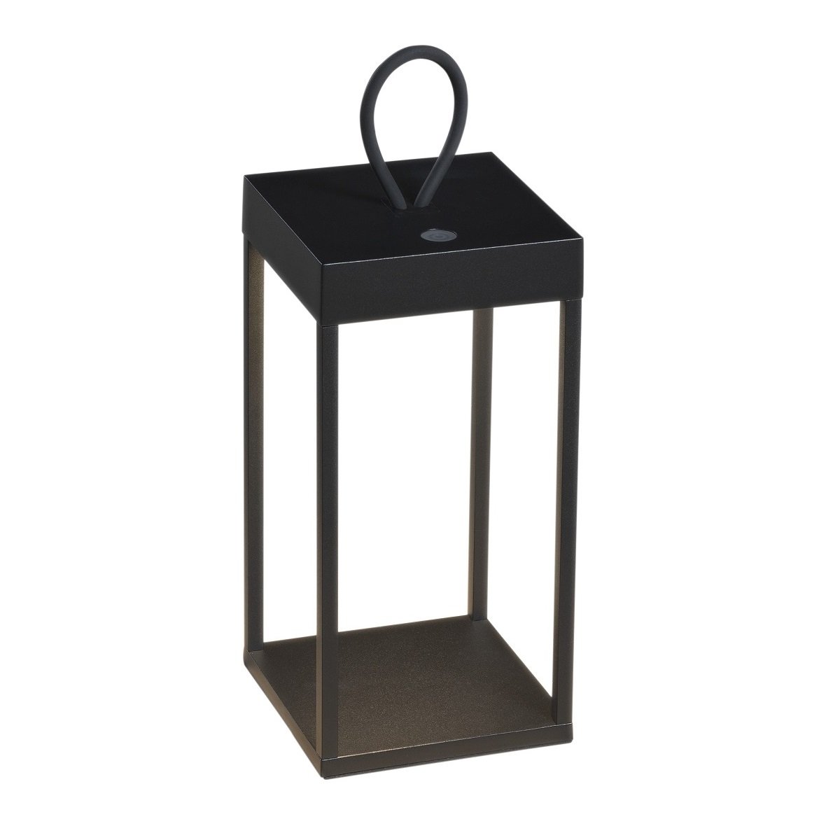 KONSTSMIDE No. 7811-750 Ravello USB-Laterne klein schwarz dimmbar