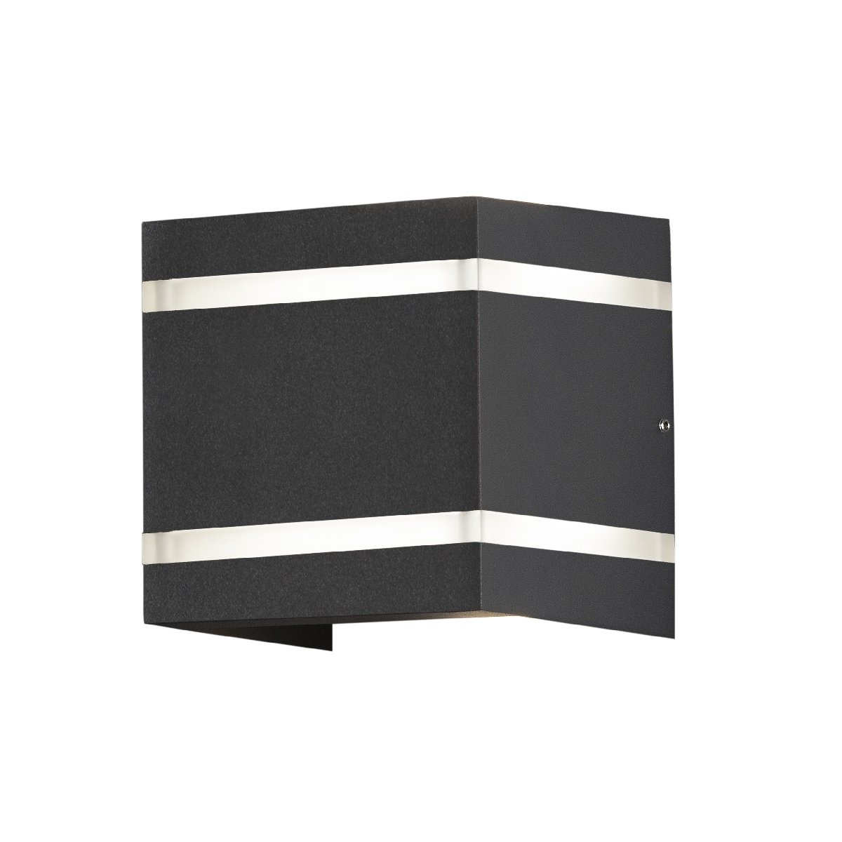 KONSTSMIDE No. 7870-370 Aussenwandleuchte Cremona anthrazit 2x3W High Power LED 3000K