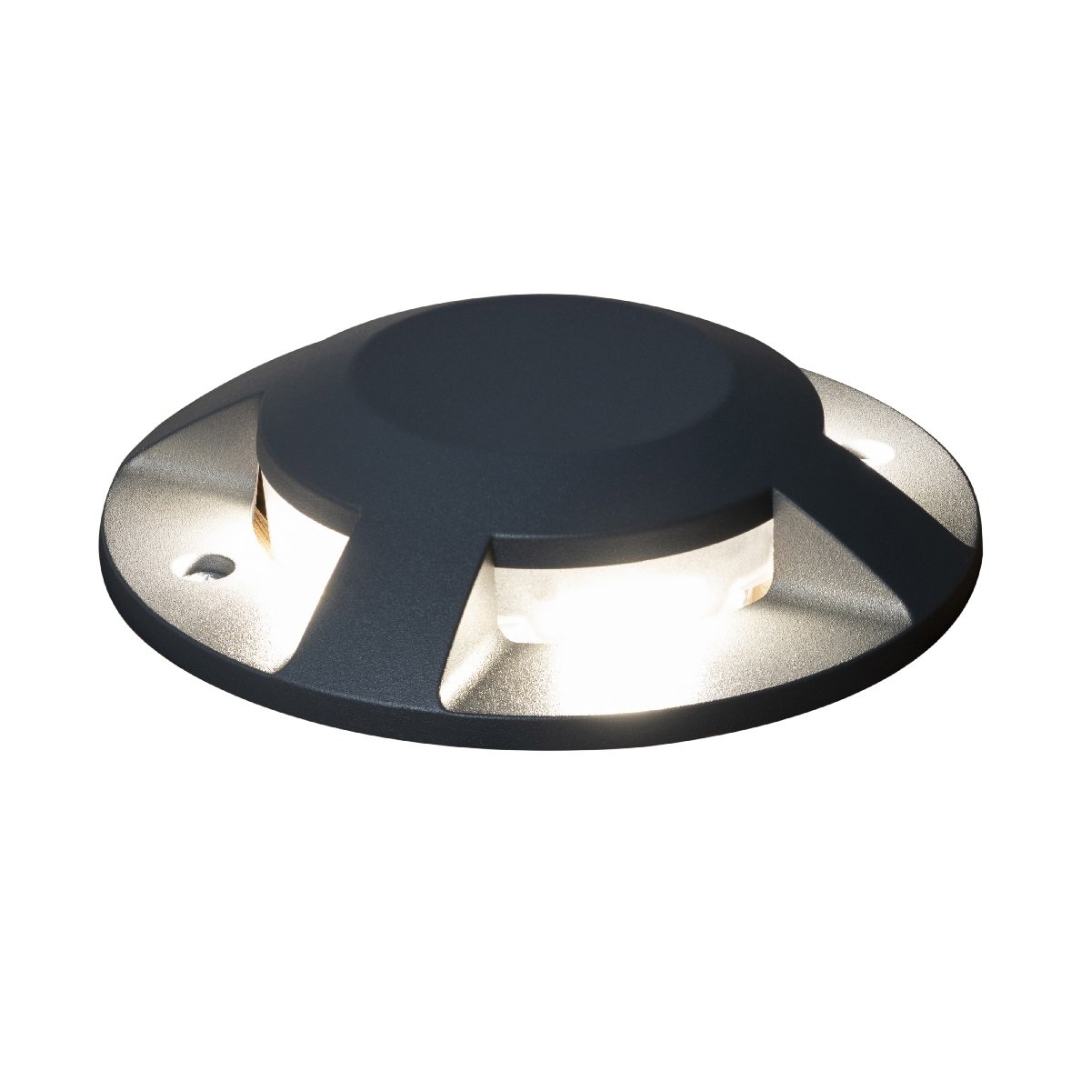 KONSTSMIDE No. 7878-370 Outdoor Bodeneinbaustrahler LED 12W anthrazit 4-Wege
