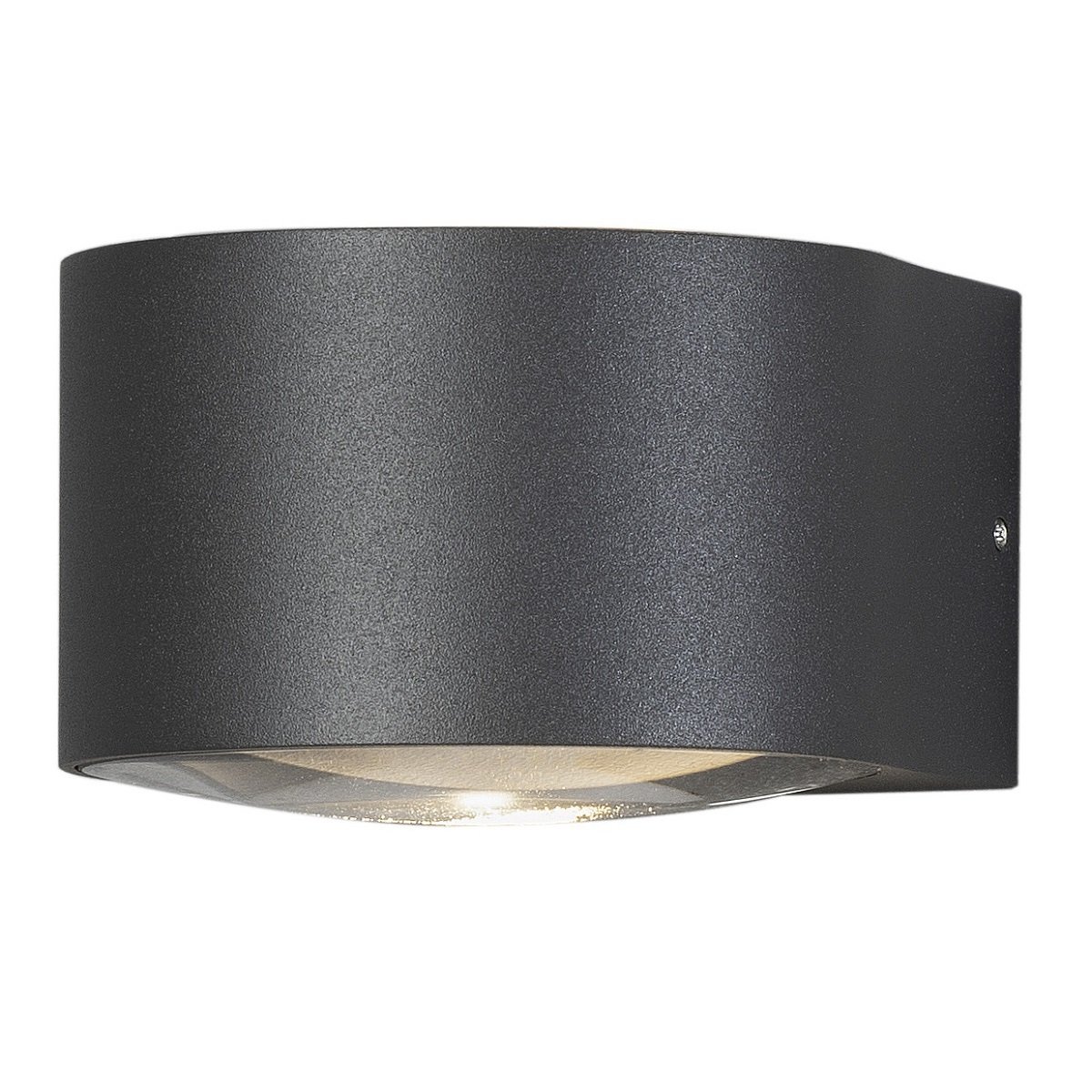 KONSTSMIDE No. 7882-370 Aussenwandleuchte Gela LED Kristall-Linse 2x6W anthrazit IP54