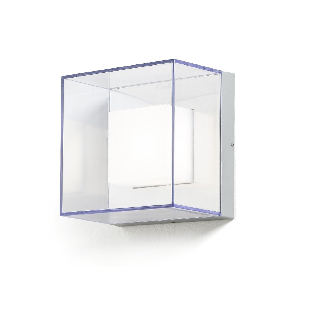 KONSTSMIDE No. 7925-310 Aussenwandleuchte Sanremo LED 3000 K grau 21x21cm