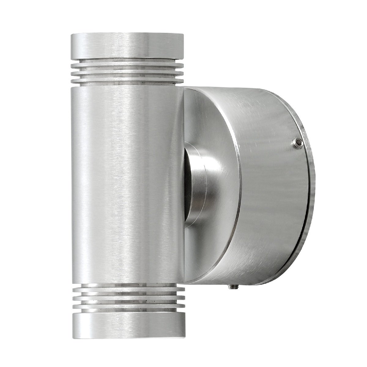 KONSTSMIDE No. 7929-310 Aussenwandleuchte Monza 2x High Power LED 3000 K Aluminium