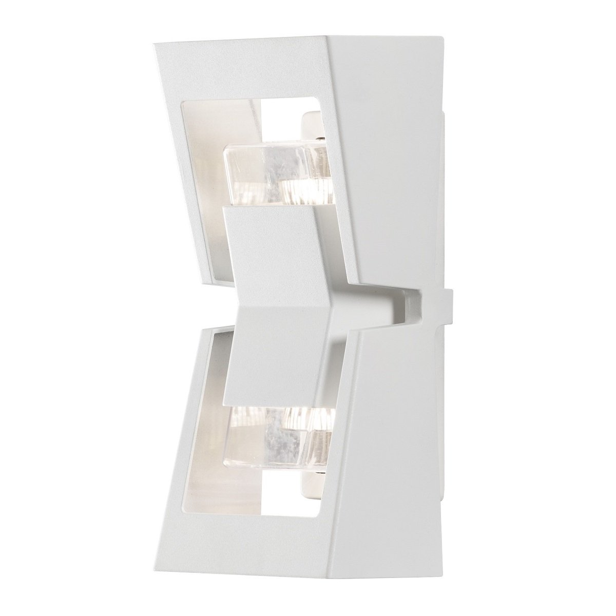KONSTSMIDE No. 7955-250 Aussenwandleuchte Potenza 2-flammig GU10 wei� IP54