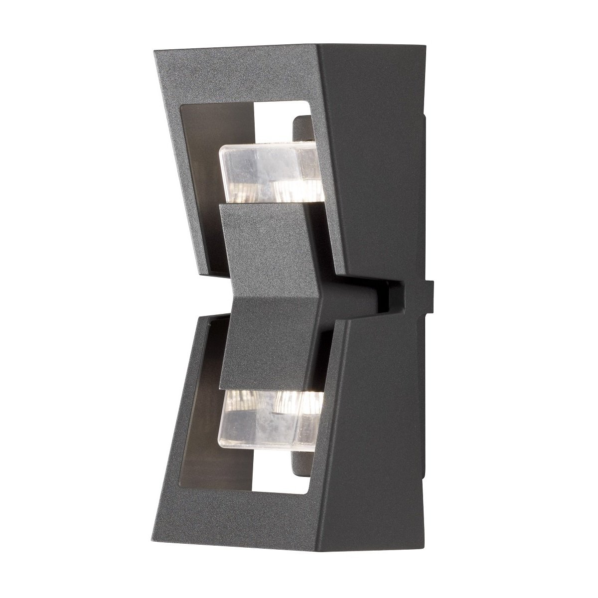KONSTSMIDE No. 7955-370 Aussenwandleuchte Potenza 2-flammig GU10 anthrazit IP54