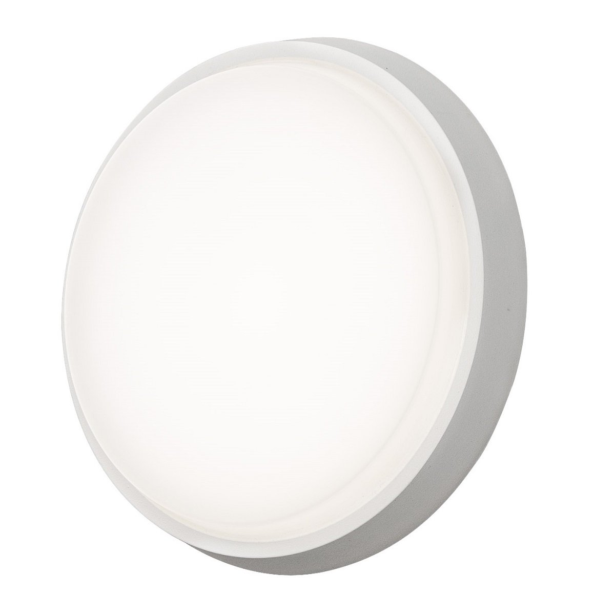 KONSTSMIDE No. 7974-250 Aussenwand- und Deckenleuchte Cesena LED 3000 K wei� rund