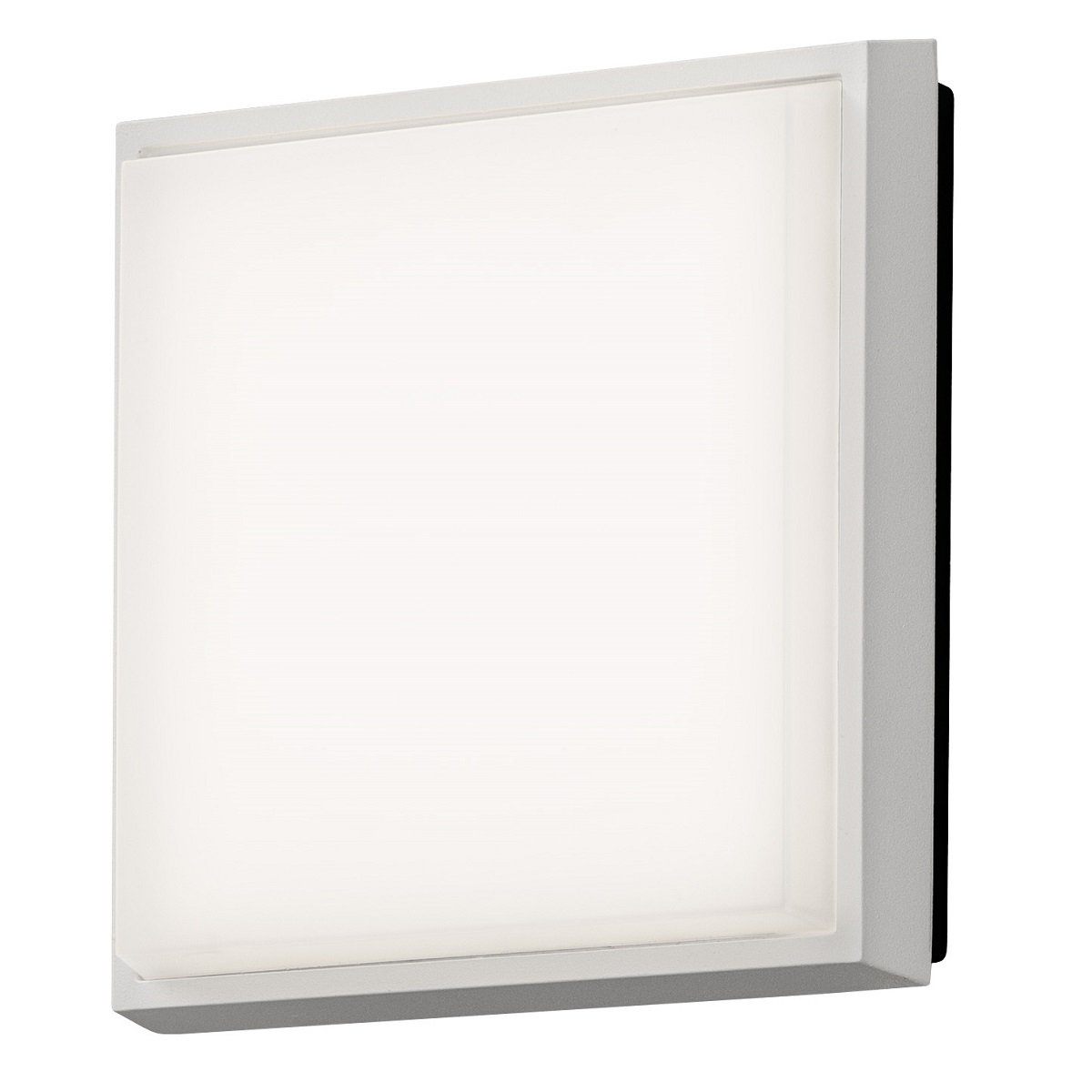 KONSTSMIDE No. 7975-250 Aussenwand- und Deckenleuchte Cesena LED 3000 K wei� eckig