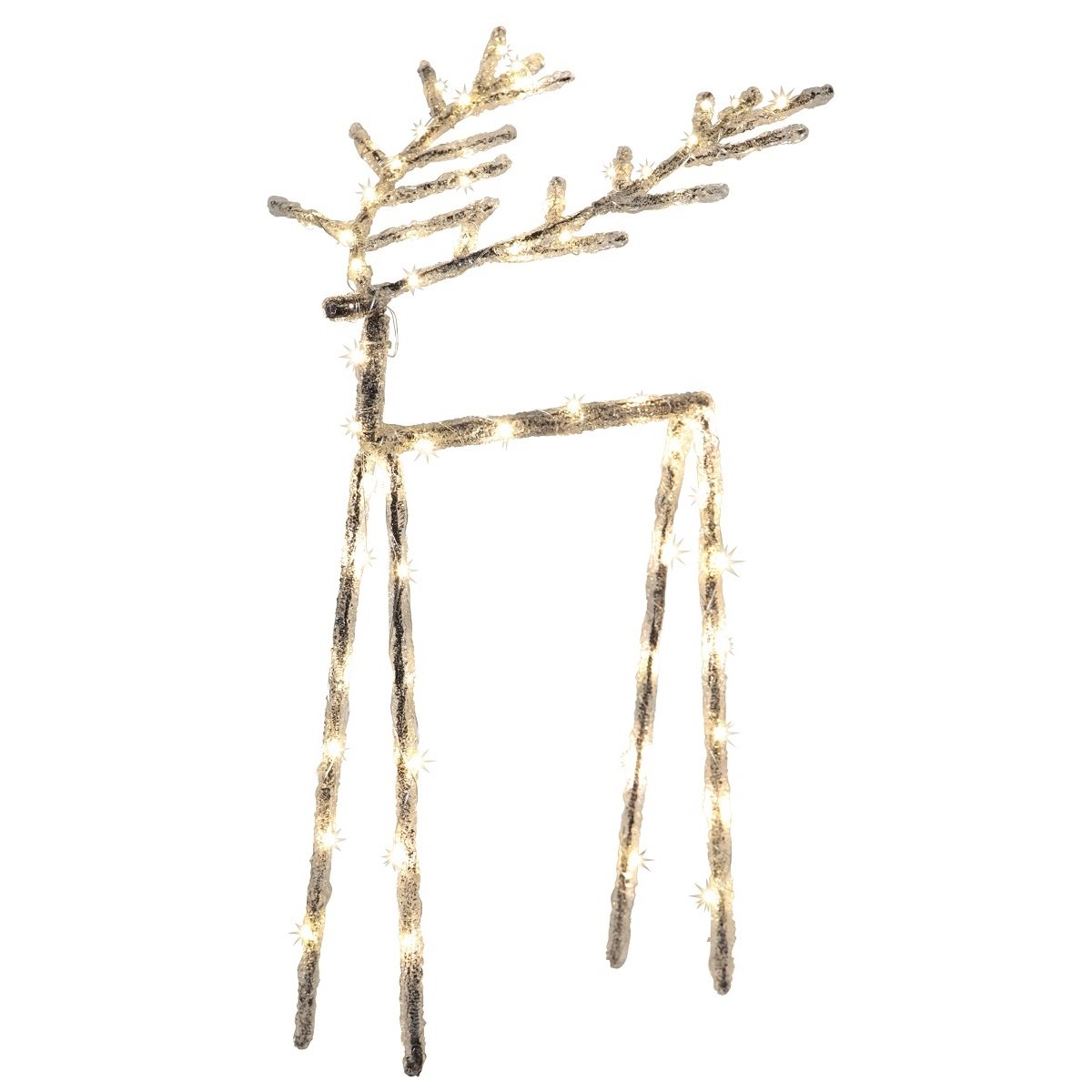 LED-Rentier Icy Deer 60 warmwei�e LEDs Nr. 582-02